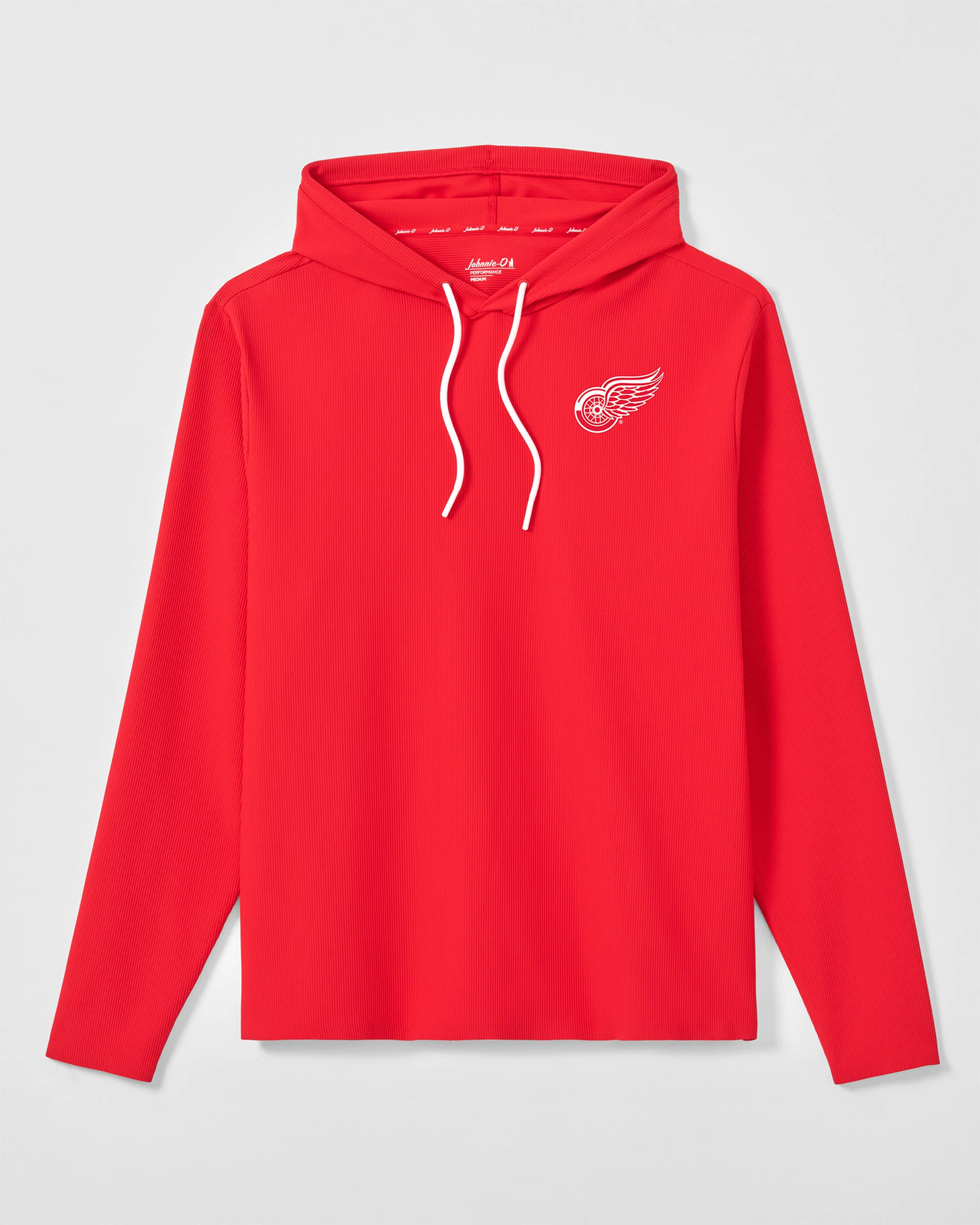 Detroit Redwings Hoppin Performance Drawstring Hoodie - Image 4
