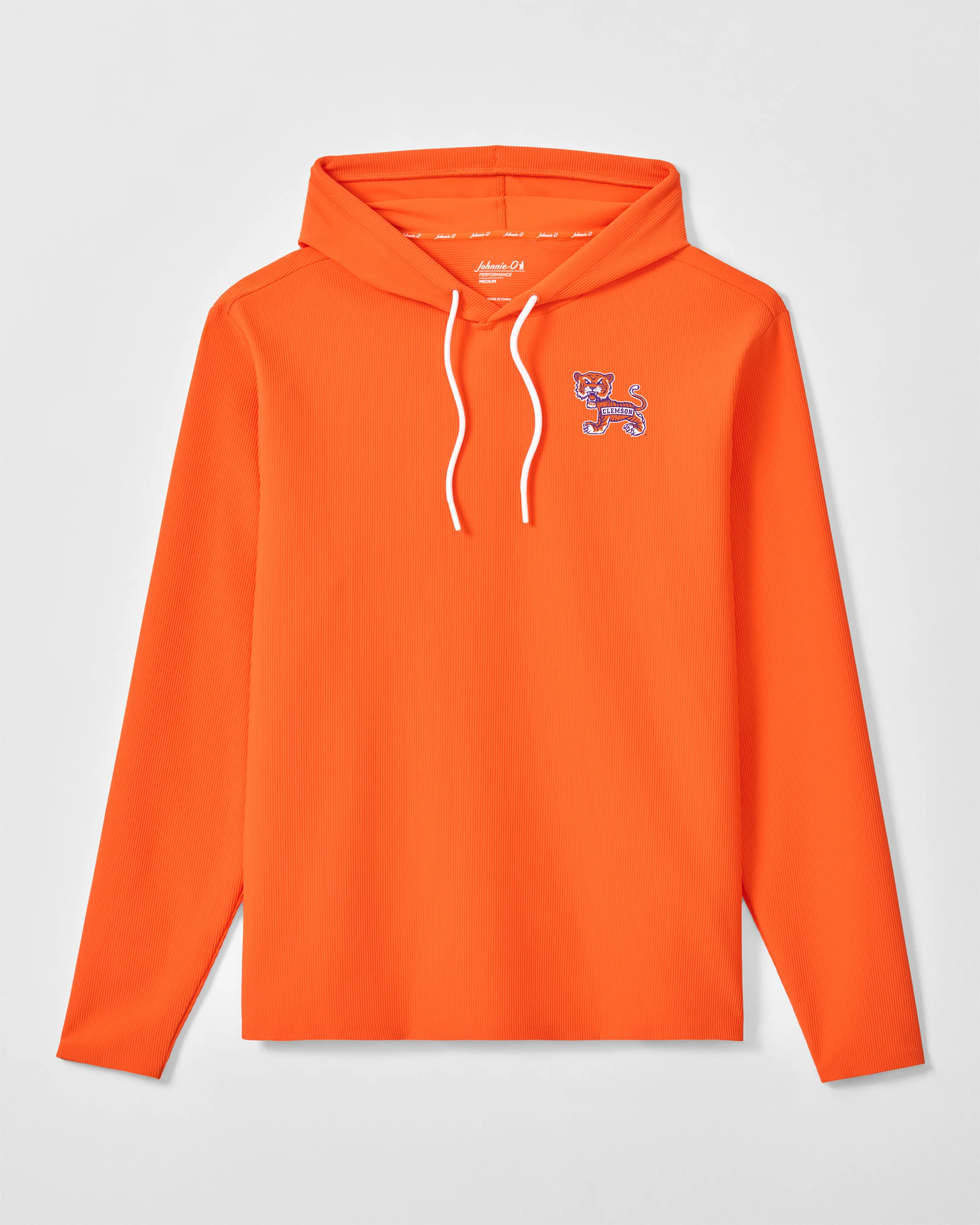 Clemson University Hoppin Performance Hoodie - Vault Logo - Image 2