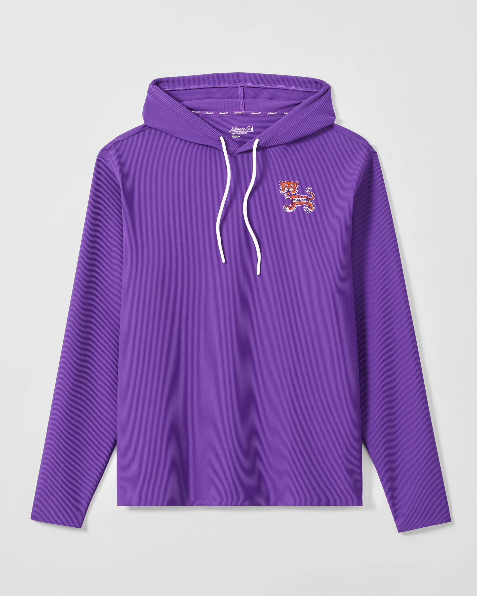 Clemson University Hoppin Performance Hoodie - Vault Logo - Image 4
