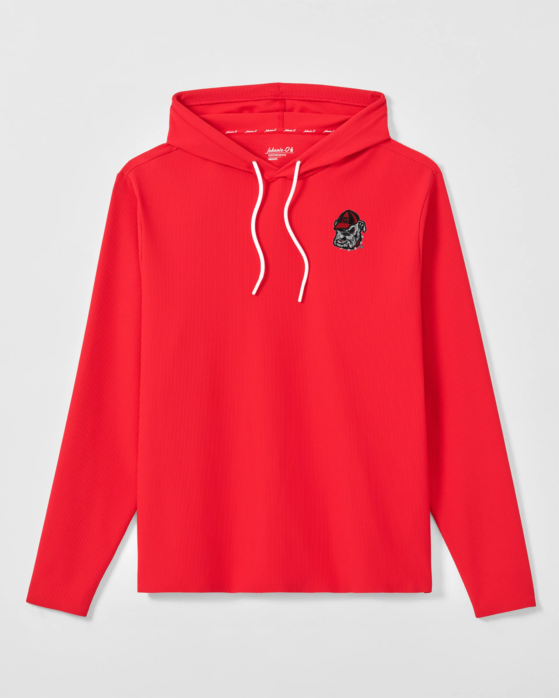 Georgia Hoppin Performance Hoodie - Bulldog Head Logo - Image 2