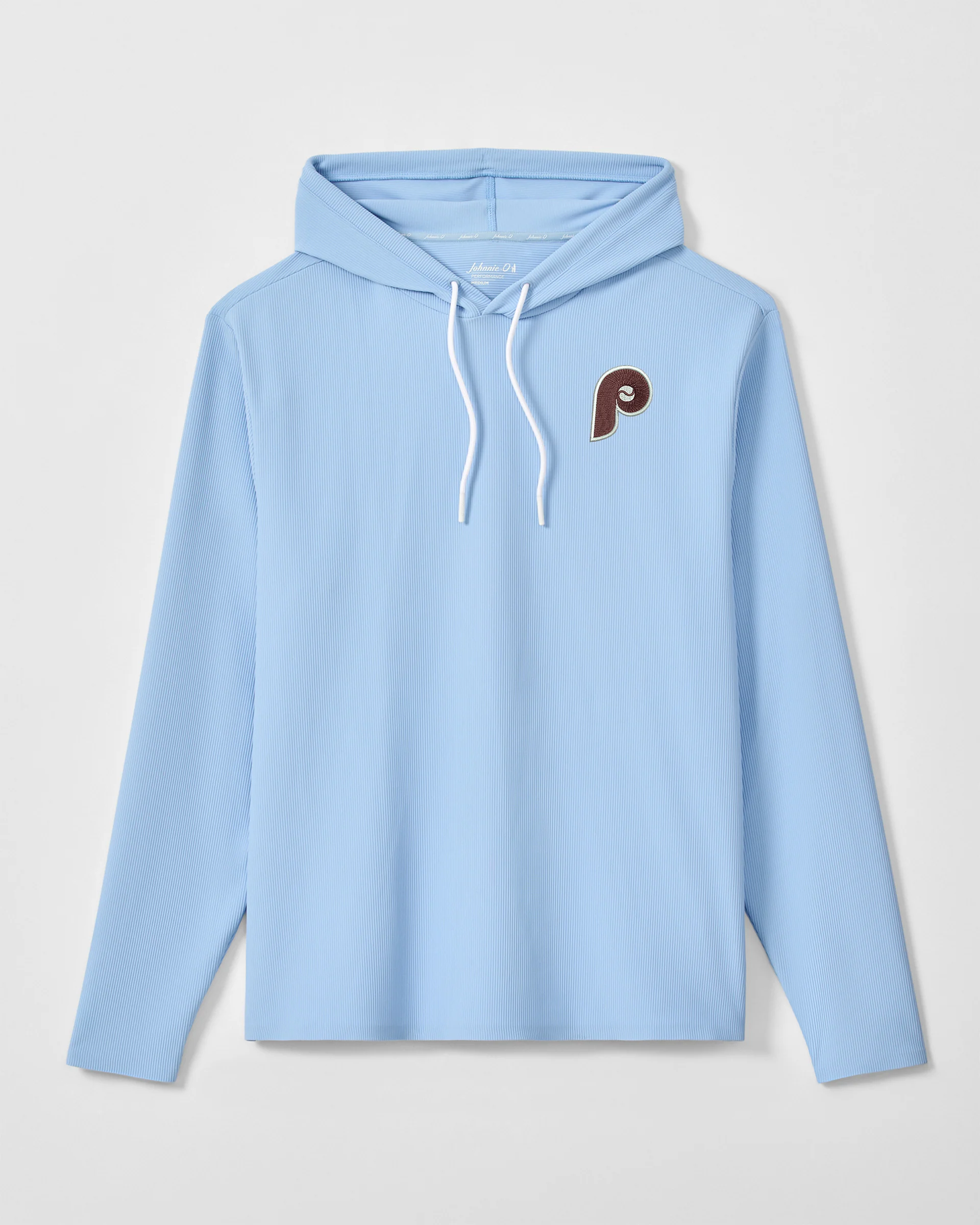 Philadelphia Phillies Hoppin Performance Hoodie - Cooperstown Logo - Image 2