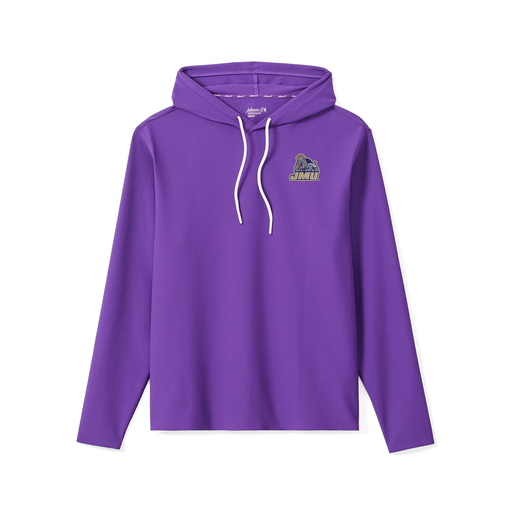 James Madison Hoppin Performance Hoodie- Duke Dog Logo - Image 2