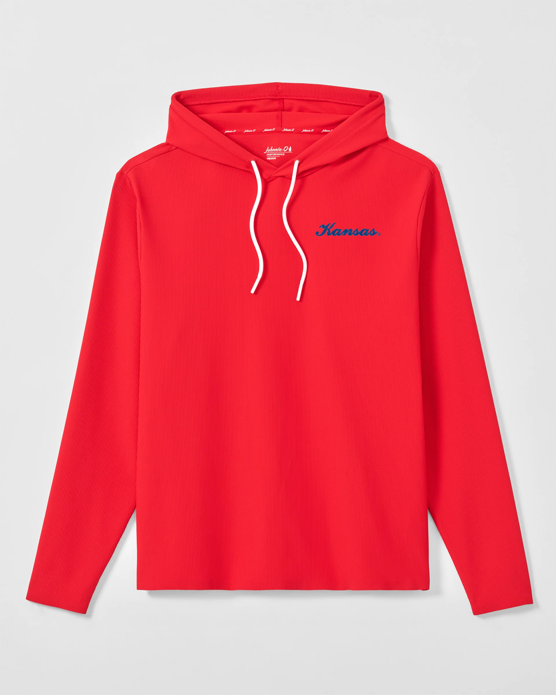 Kansas Hoppin Performance Hoodie - Script Logo - Image 2