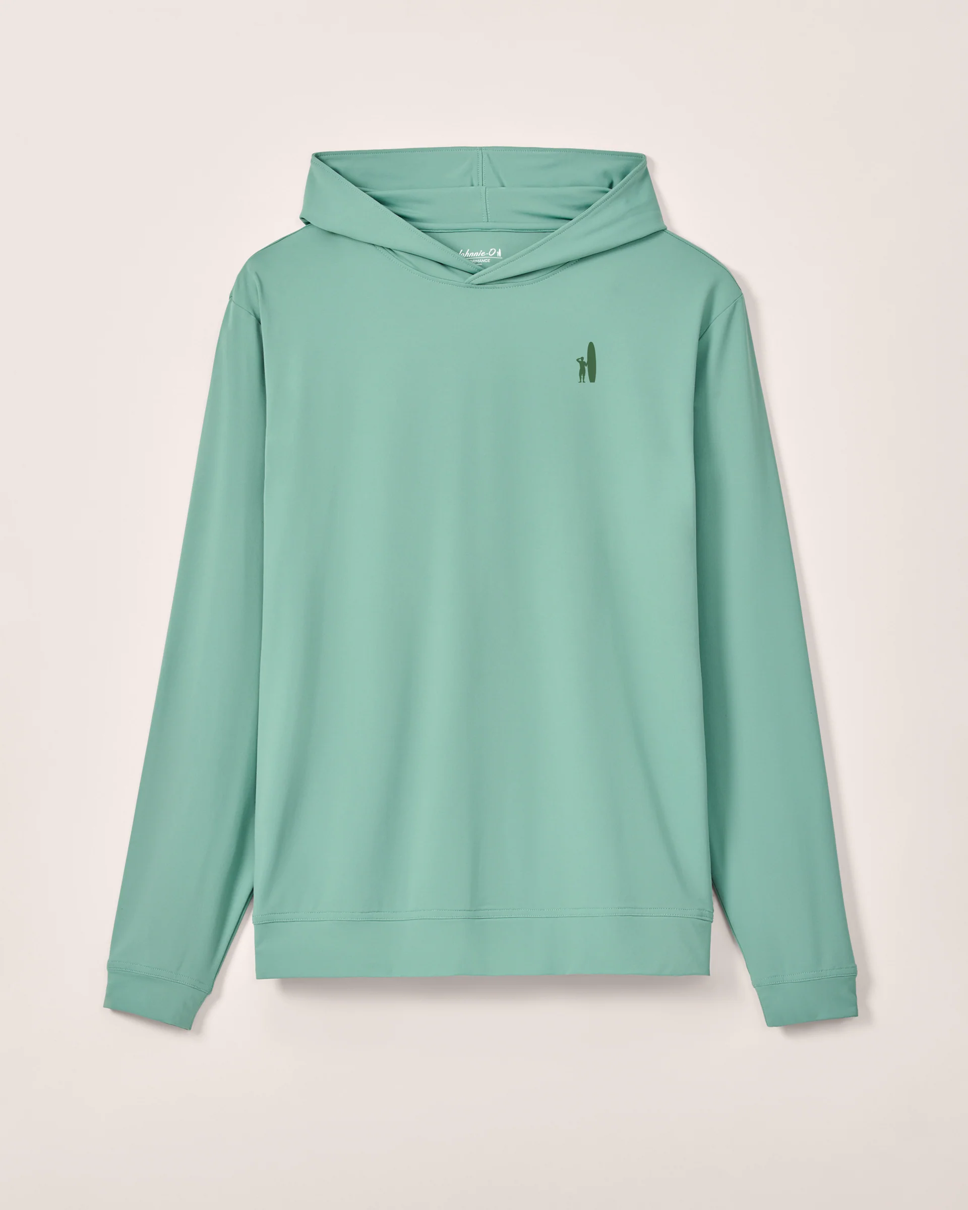 Custom Surfer Logo Motion Performance Hoodie - Image 2