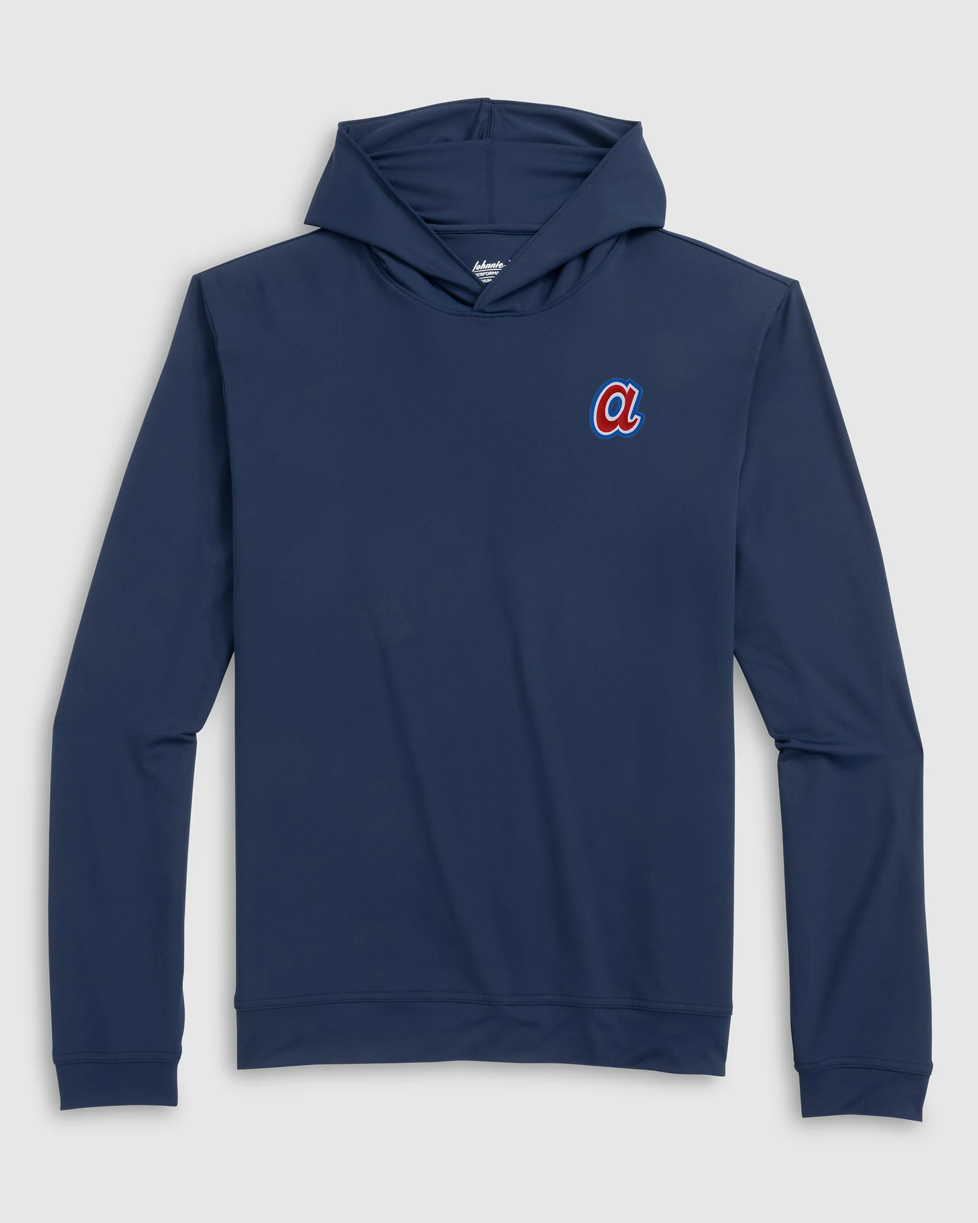 Atlanta Braves Motion Performance Hoodie - Cooperstown Logo - Image 2