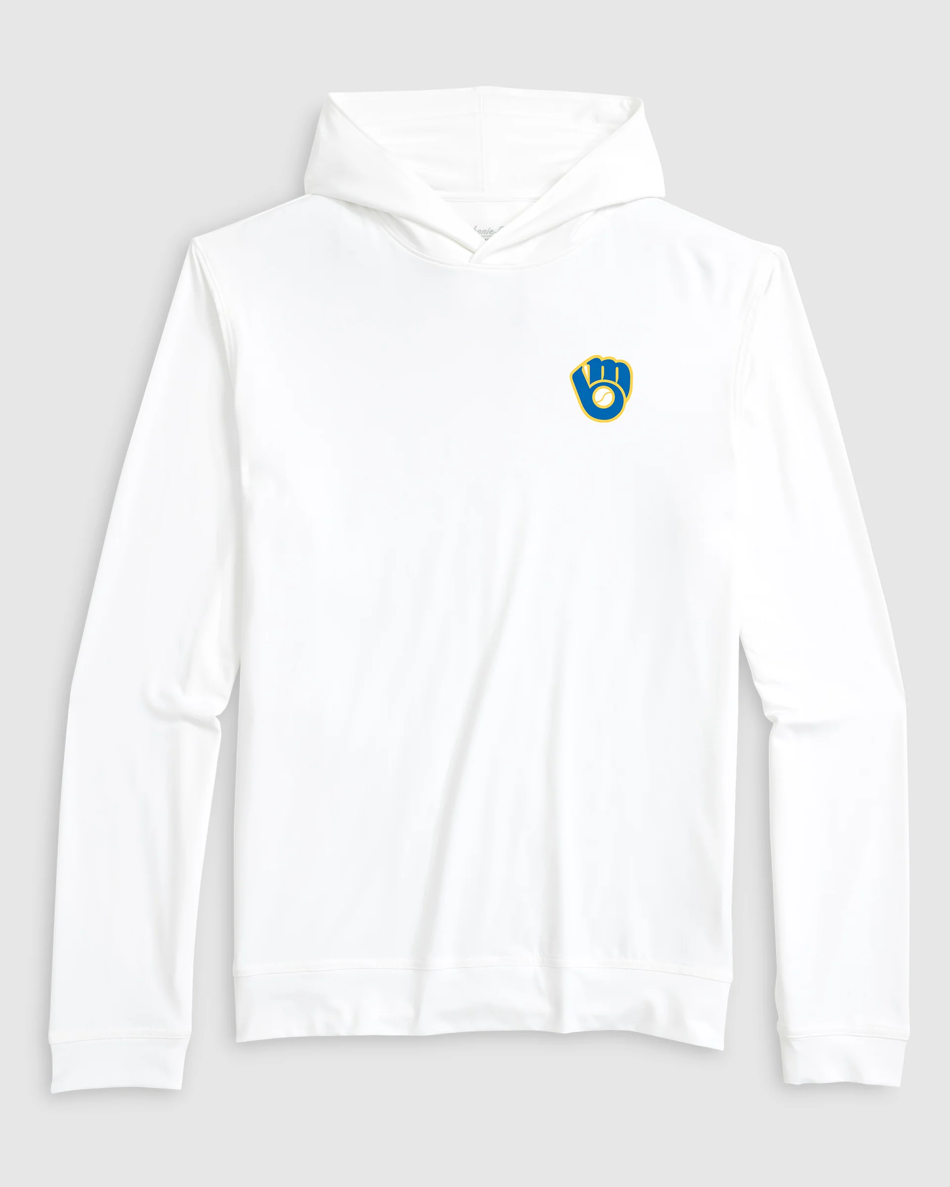 Milwaukee Brewers Motion Performance Hoodie - Cooperstown Logo