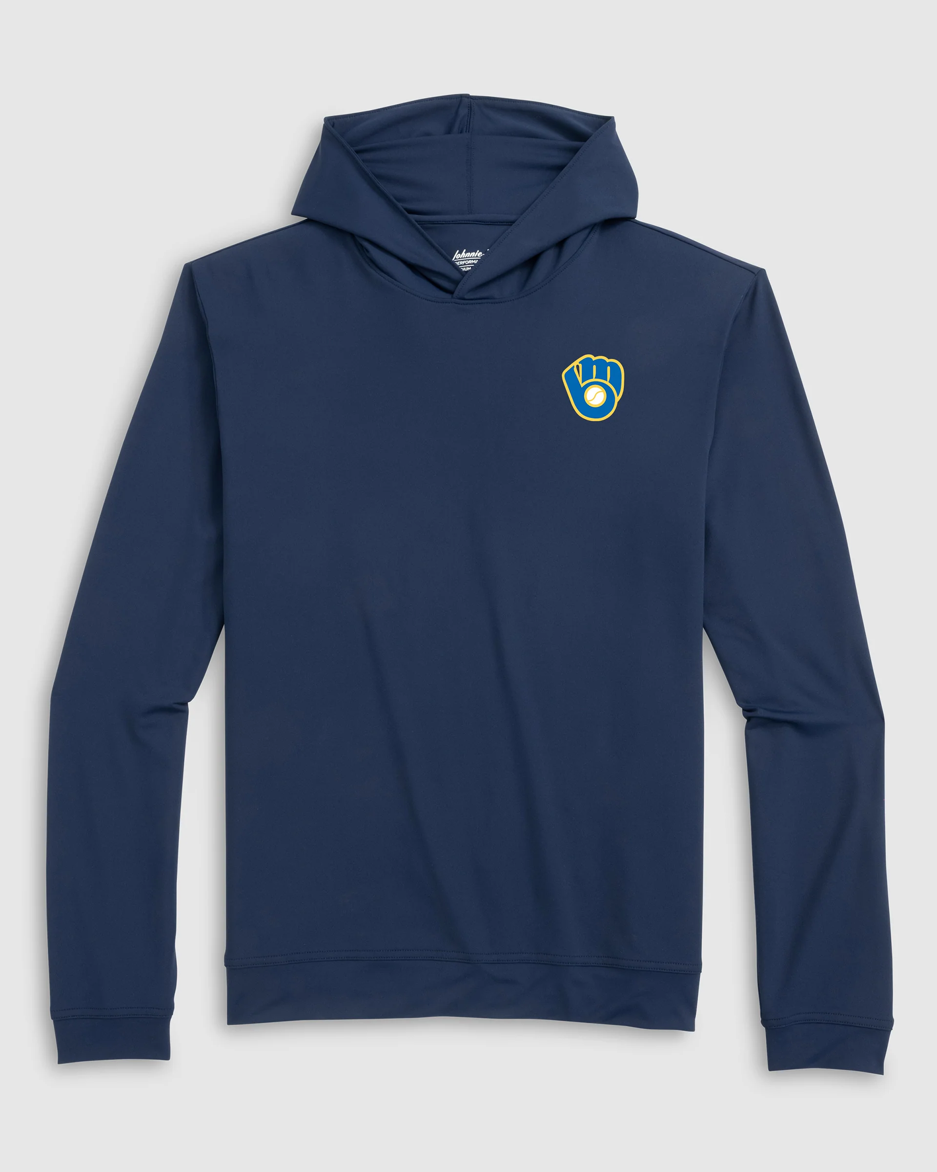 Milwaukee Brewers Motion Performance Hoodie - Cooperstown Logo - Image 5