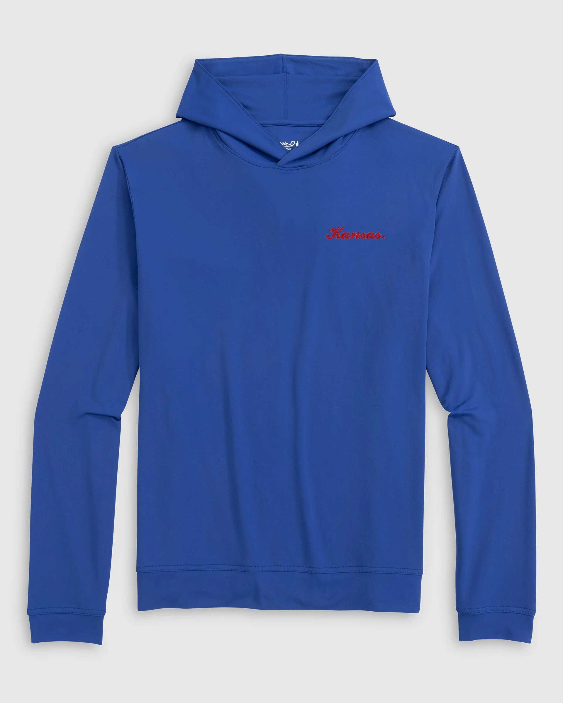 University of Kansas Motion Performance Hoodie - Script Logo - Image 4