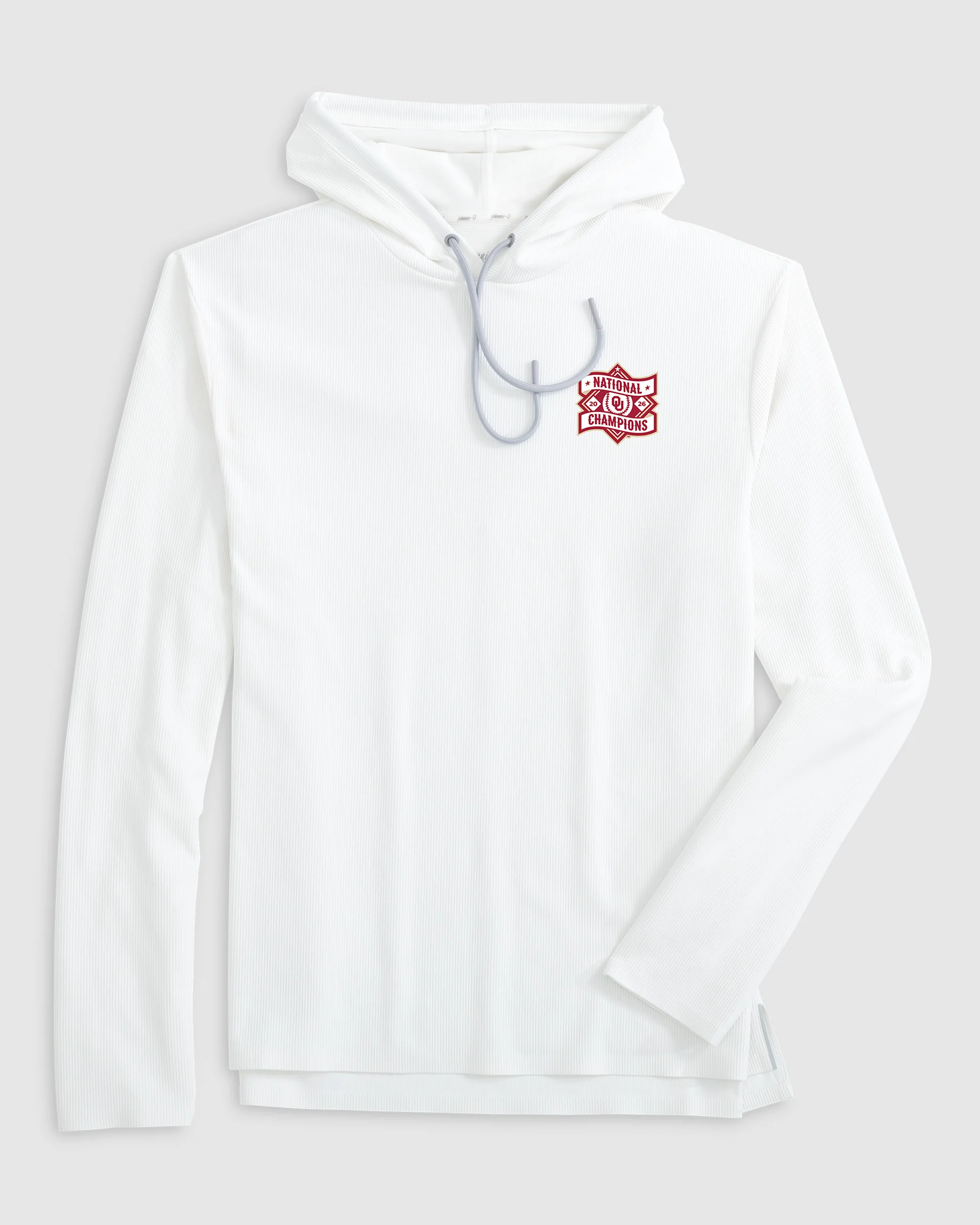 University of Oklahoma Hoppin Performance Hoodie - Men's College World Series Champions Logo