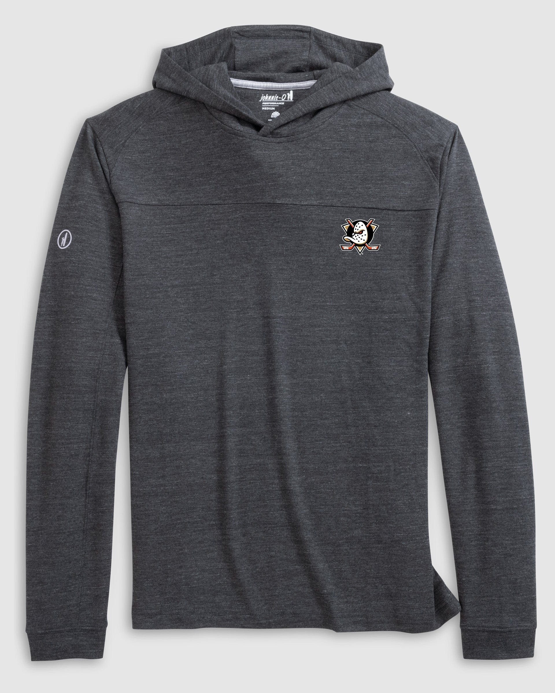Anaheim Ducks Remmy Midweight Performance Hoodie - Image 2