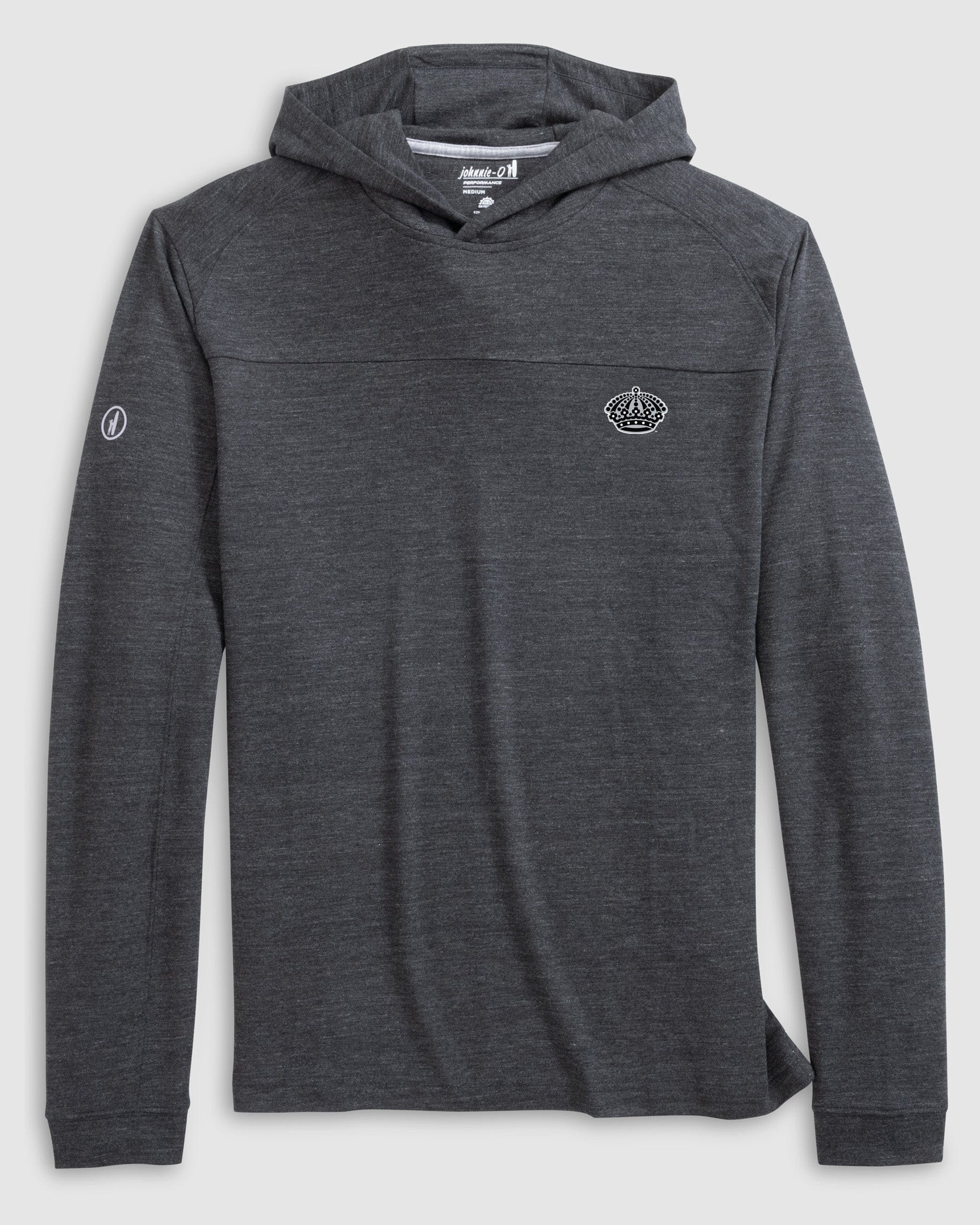 Los Angeles Kings Remmy Midweight Performance Hoodie - Crown Logo