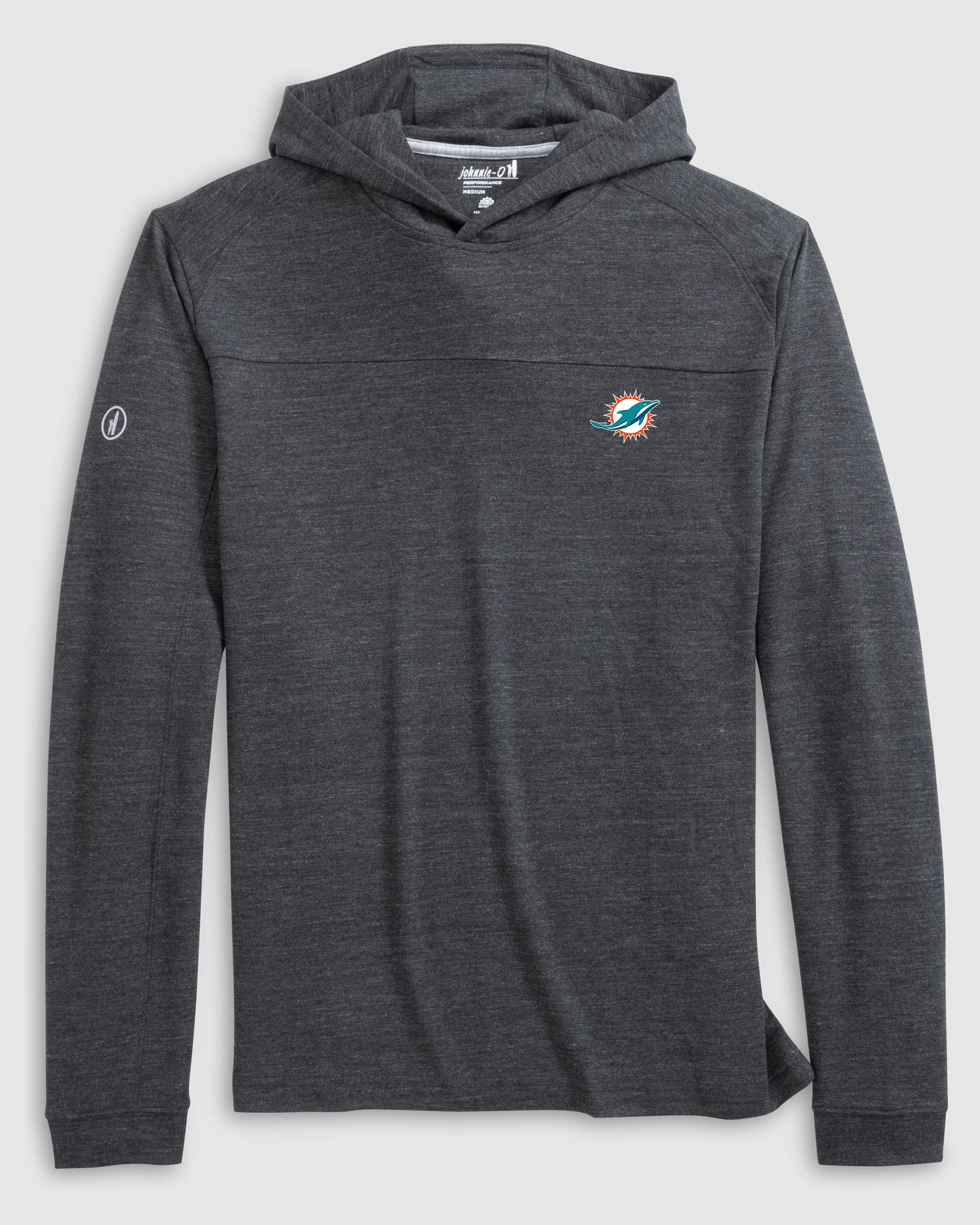 Miami Dolphins Remmy Midweight Performance Hoodie - Image 2