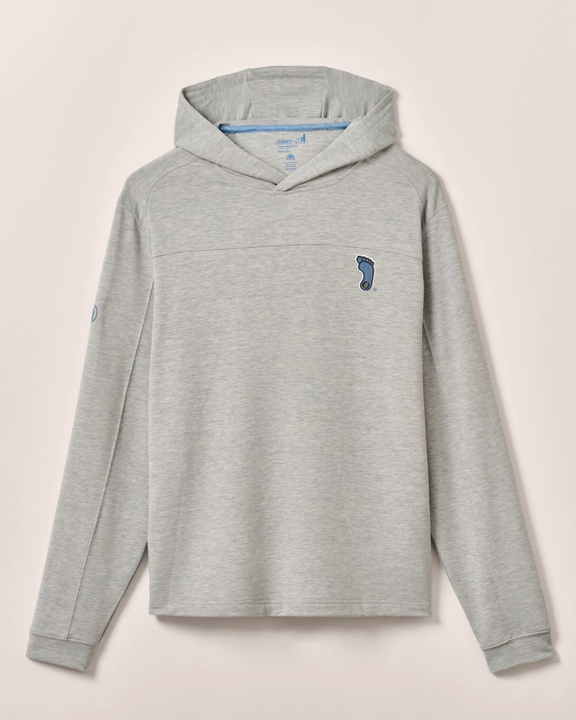 University of North Carolina Remmy Midweight Performance Hoodie - Tar Heel Logo - Image 3