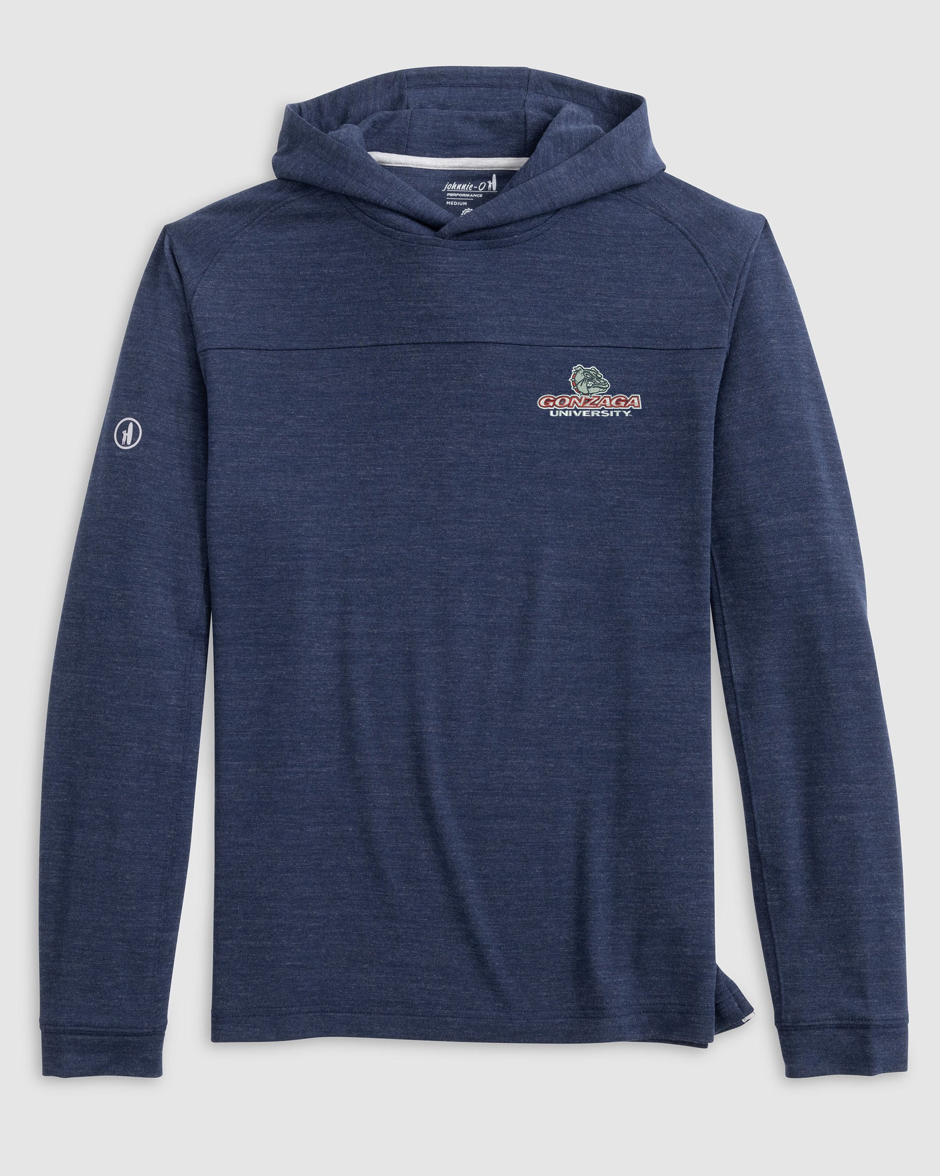 Gonzaga Remmy Midweight Performance Hoodie - Script Logo