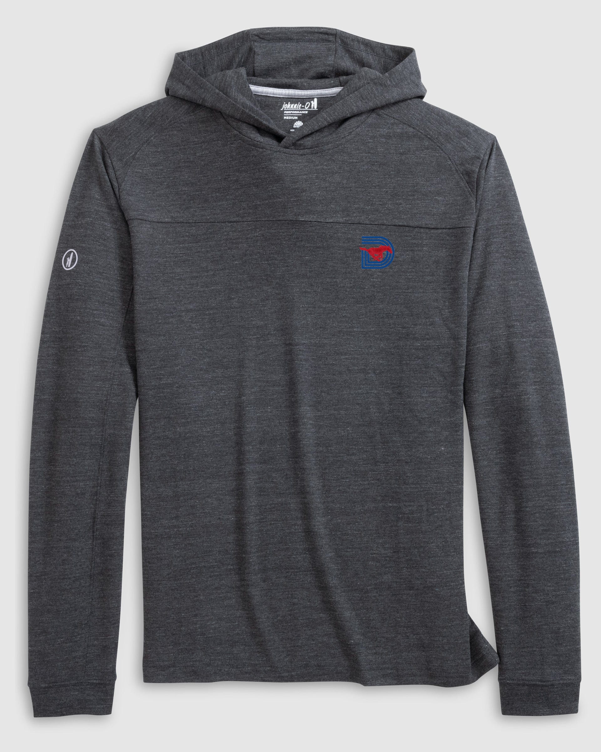 Southern Methodist Remmy Midweight Performance Hoodie - Triple D Logo