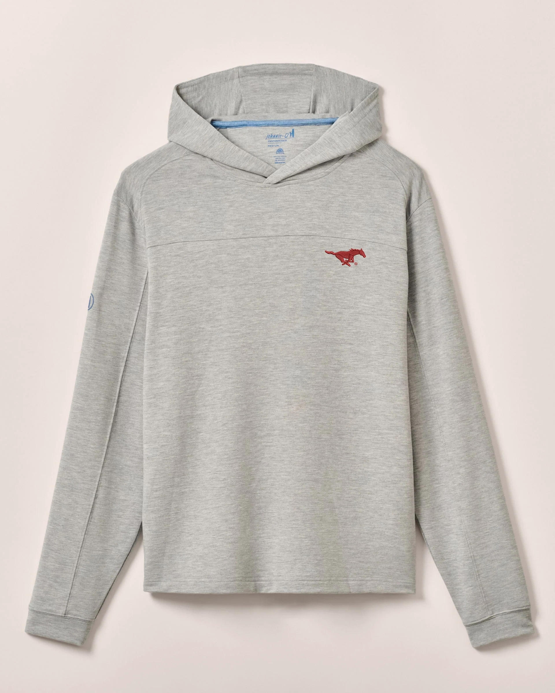 Southern Methodist Remmy Midweight Performance Hoodie - Image 3