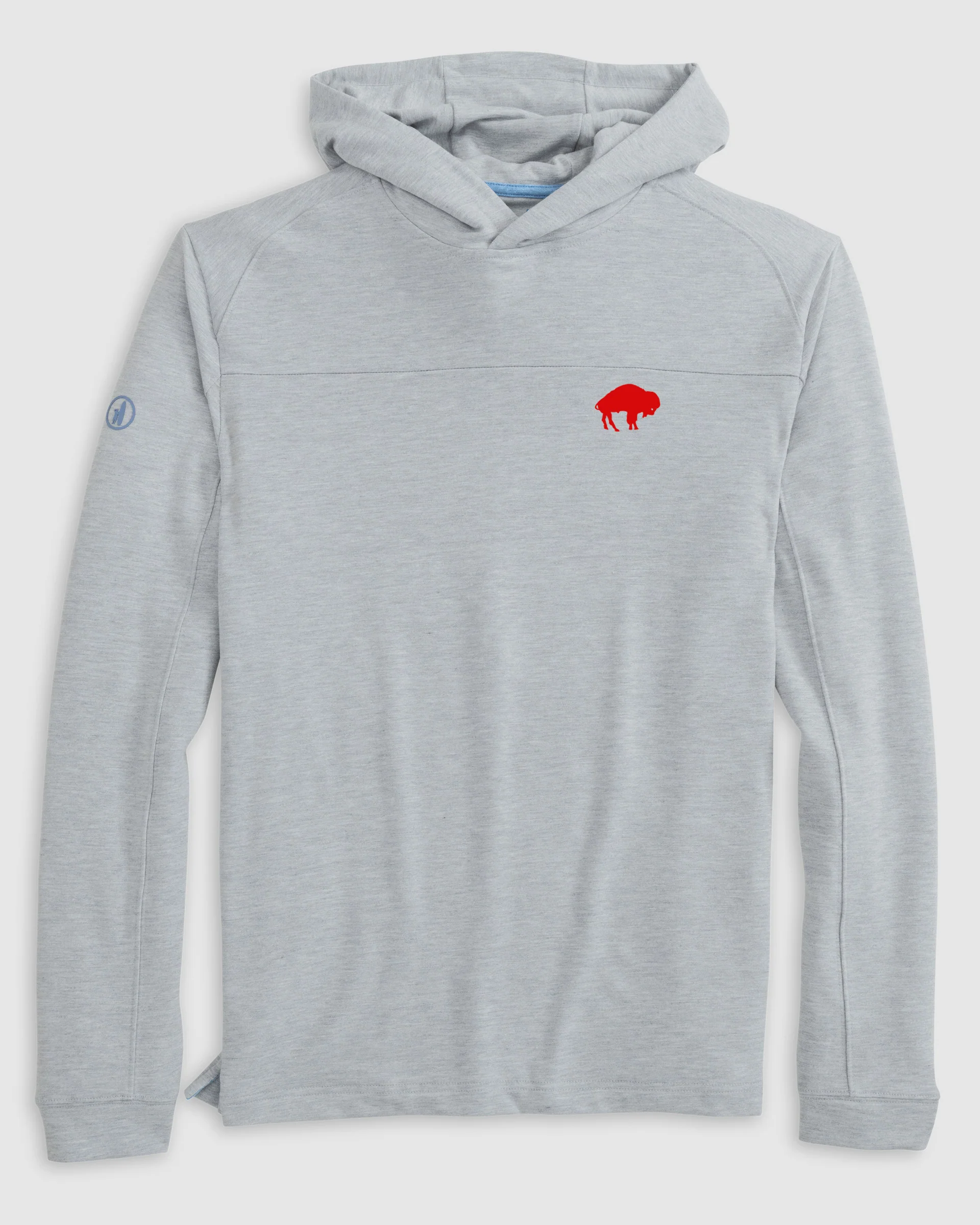Buffalo Bills Remmy Midweight Performance Hoodie - Classic Logo - Image 2