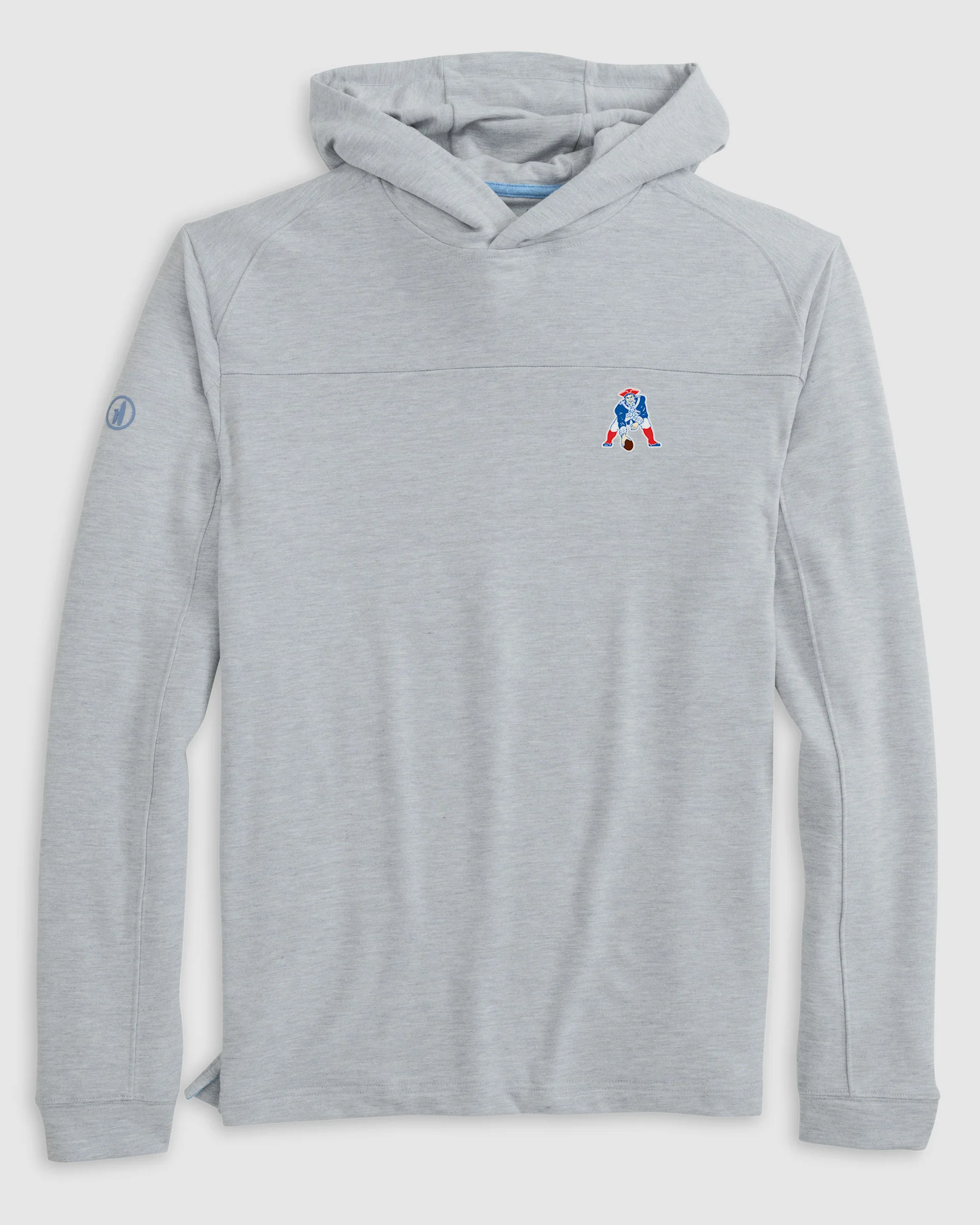 New England Patriots Remmy Midweight Performance Hoodie - Classic Logo - Image 2
