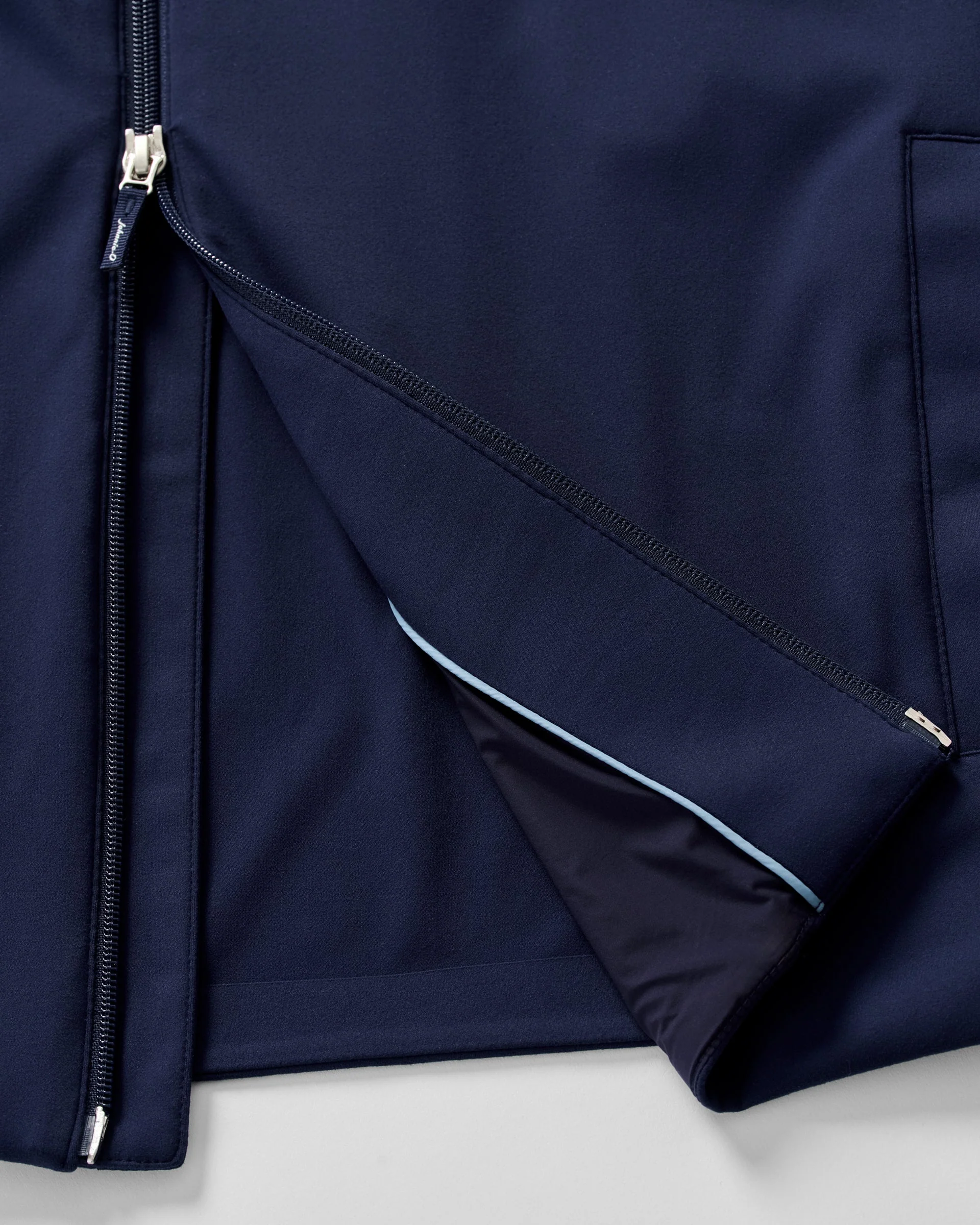 Hoppin Ribbed Knit Performance Jacket - Image 11