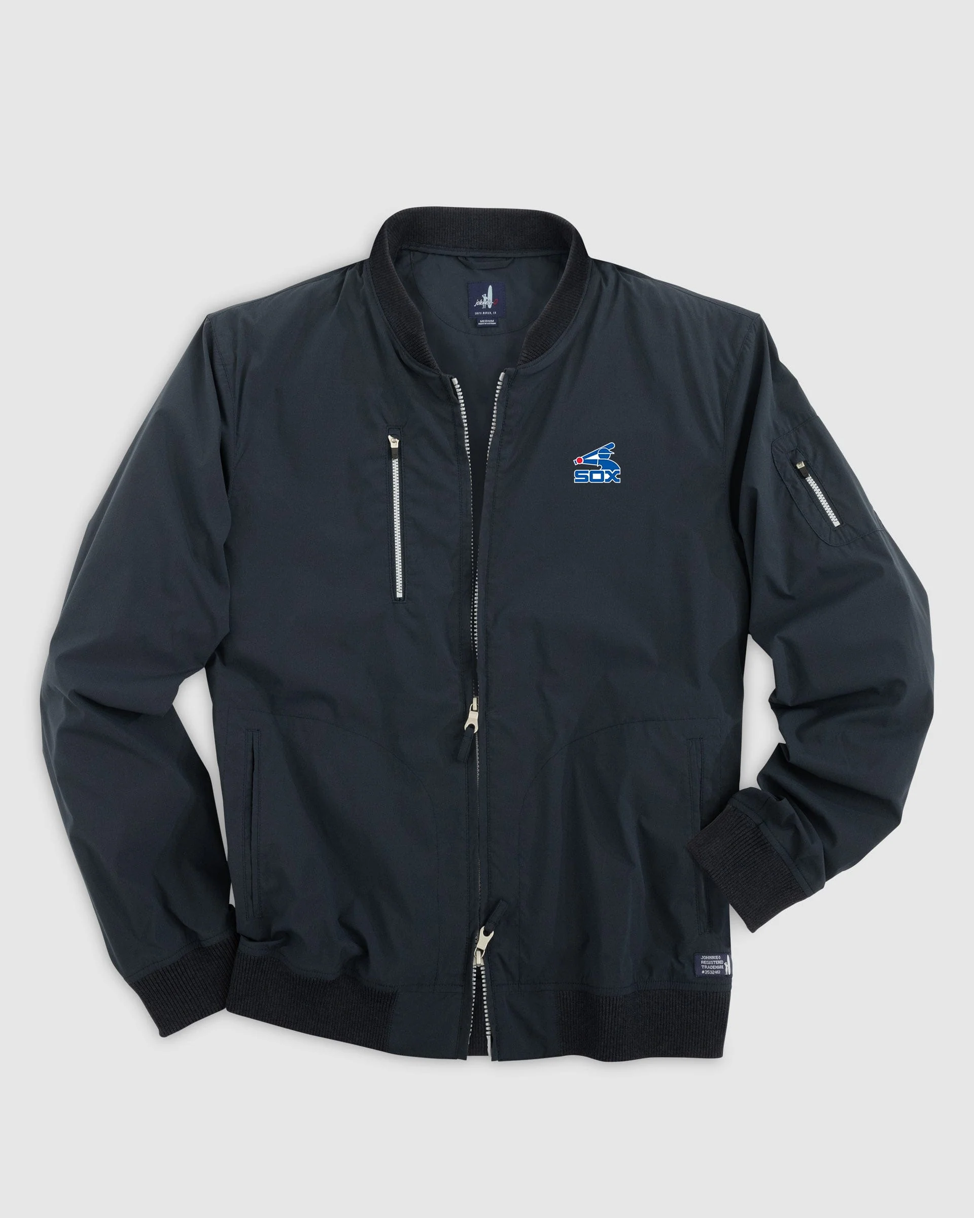 Chicago White Sox Corsair Bomber Jacket - Cooperstown Logo