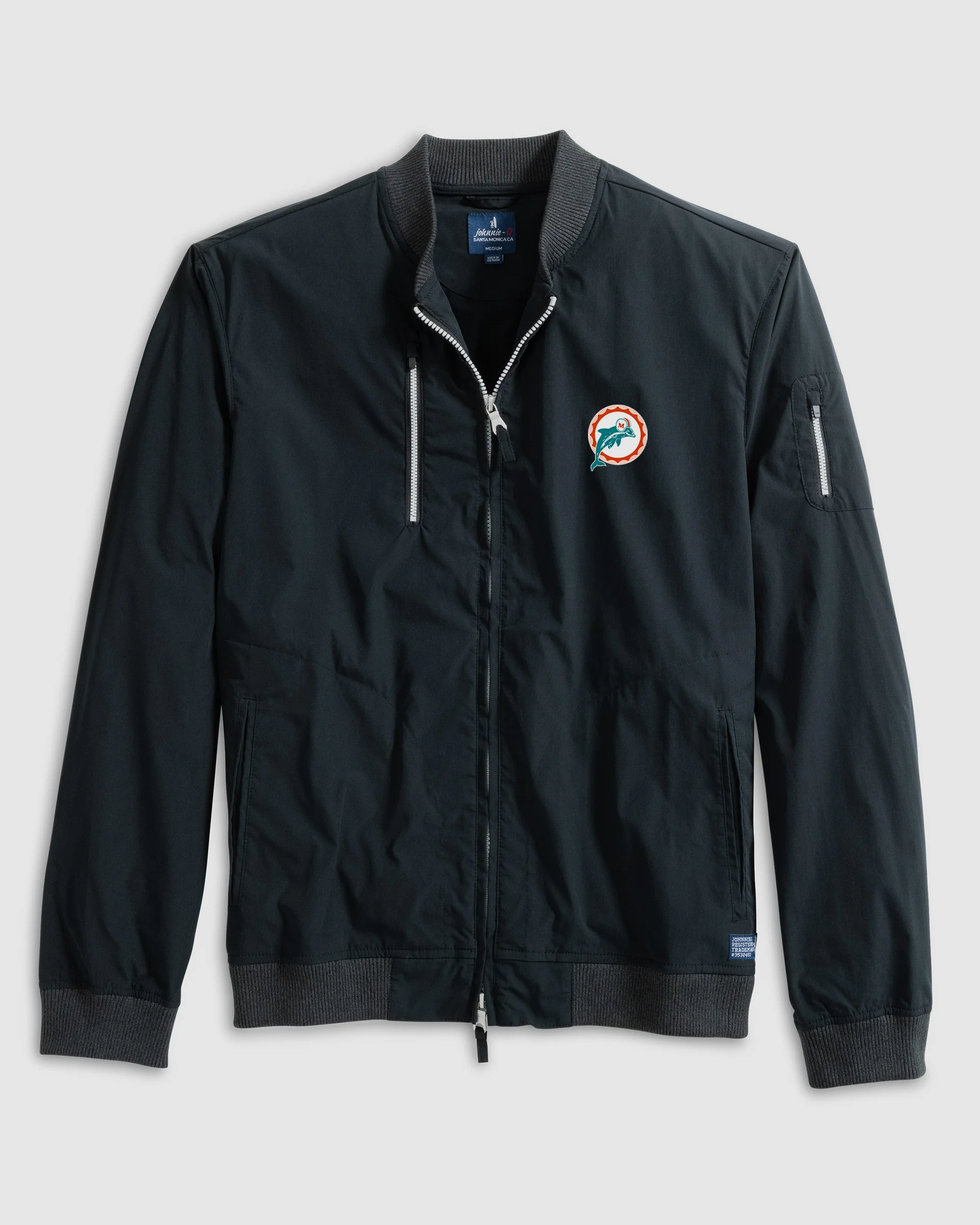 Miami Dolphins Corsair Bomber Jacket - Classic Logo