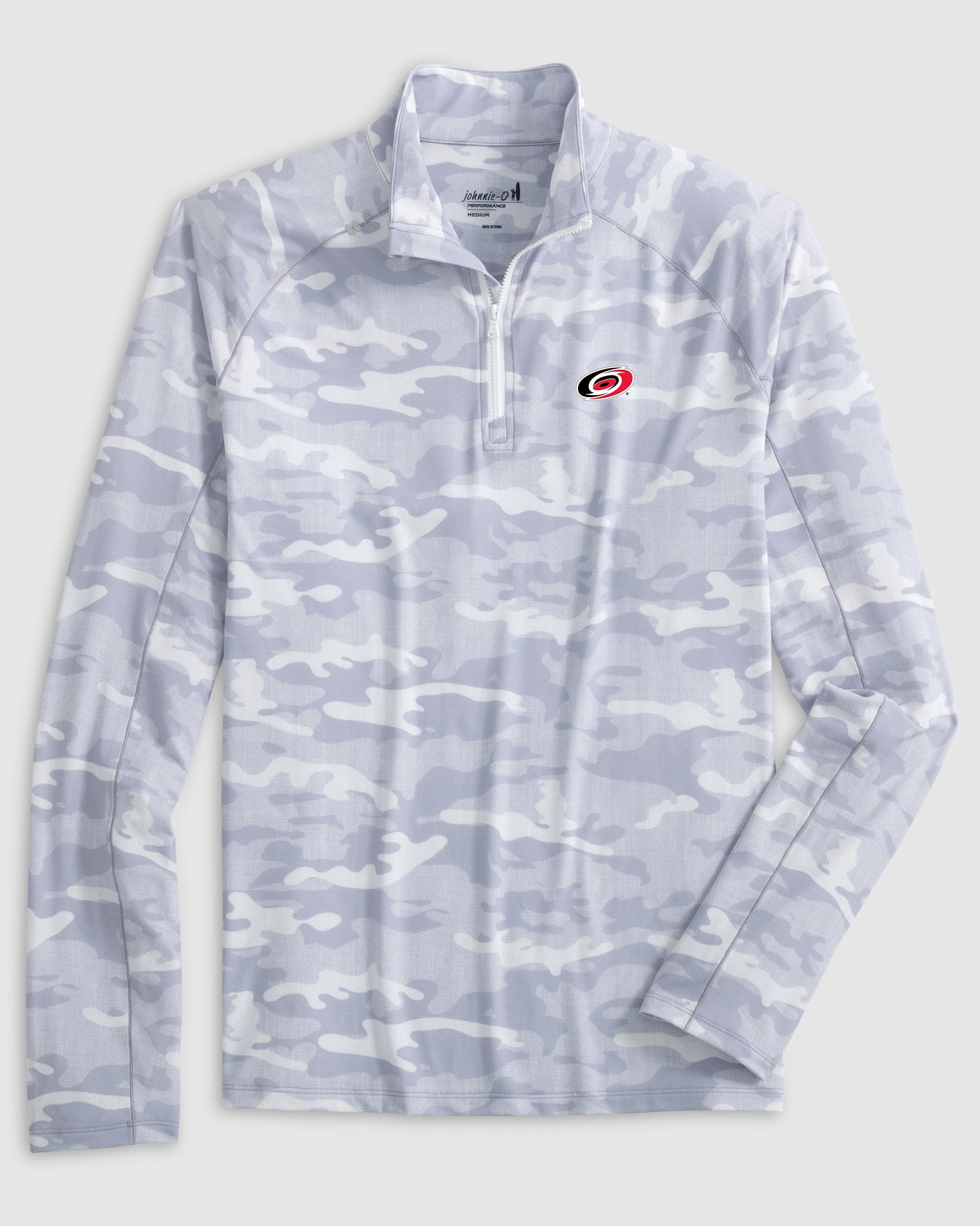 Carolina Hurricanes Patton Performance Camo 1/4-Zip Pullover - Image 2