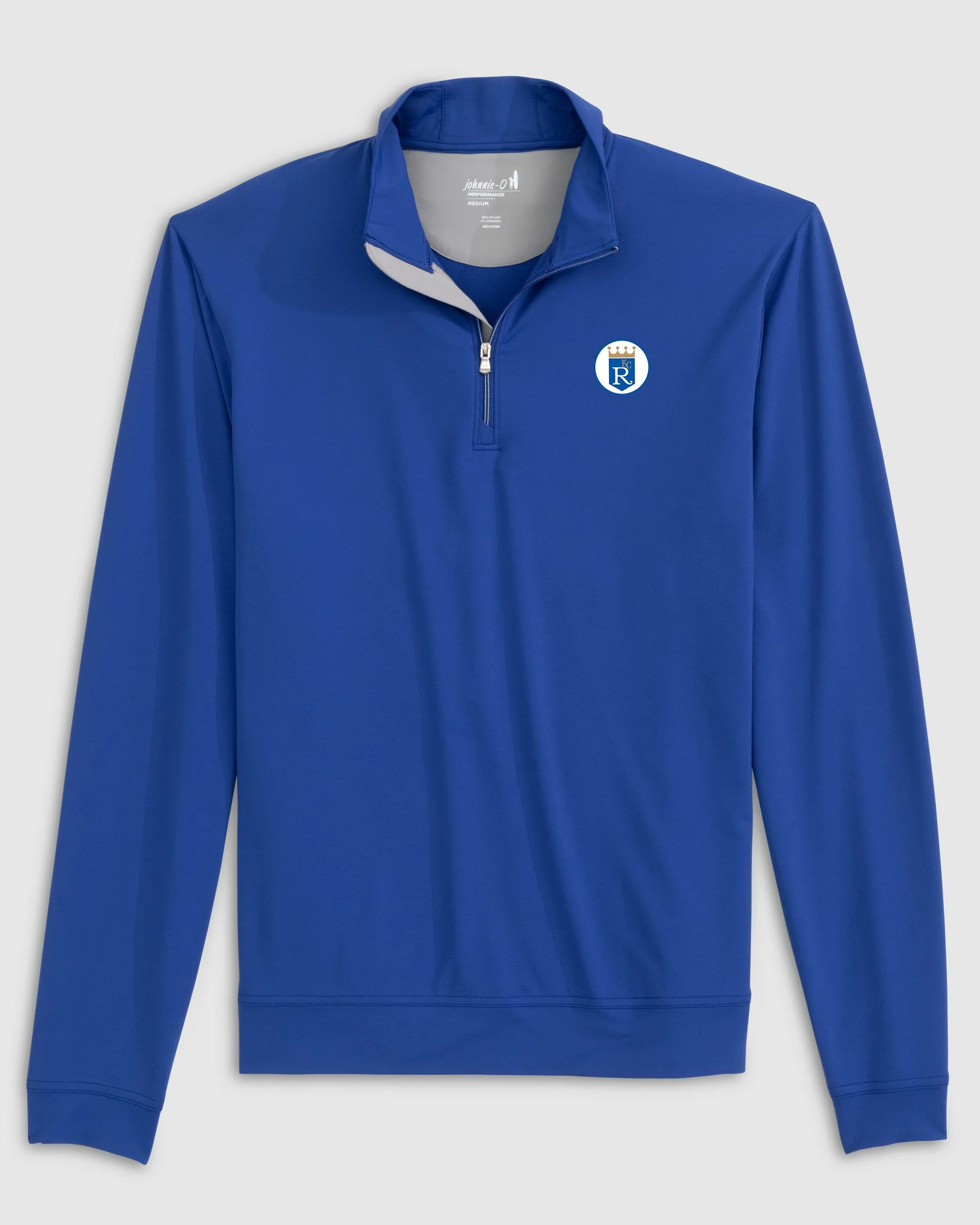 Kansas City Royals Motion Performance 1/4 Zip - Cooperstown Logo - Image 2