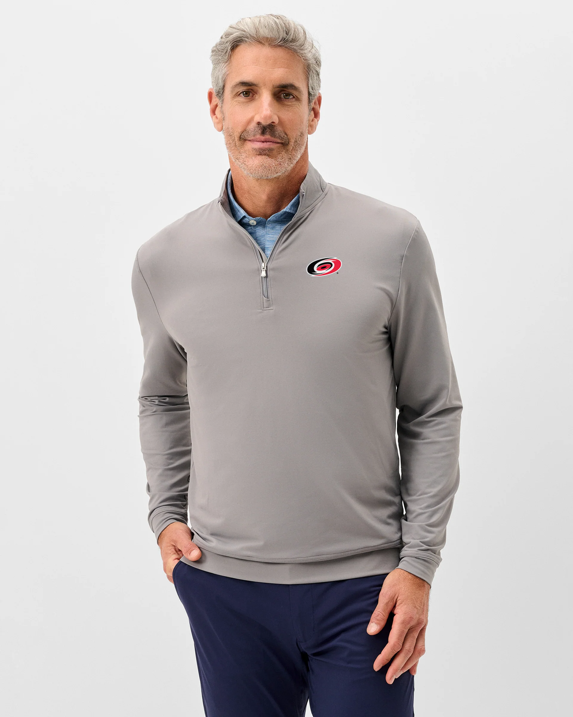 Carolina Hurricanes Motion Performance 1/4 Zip Pullover - Image 10