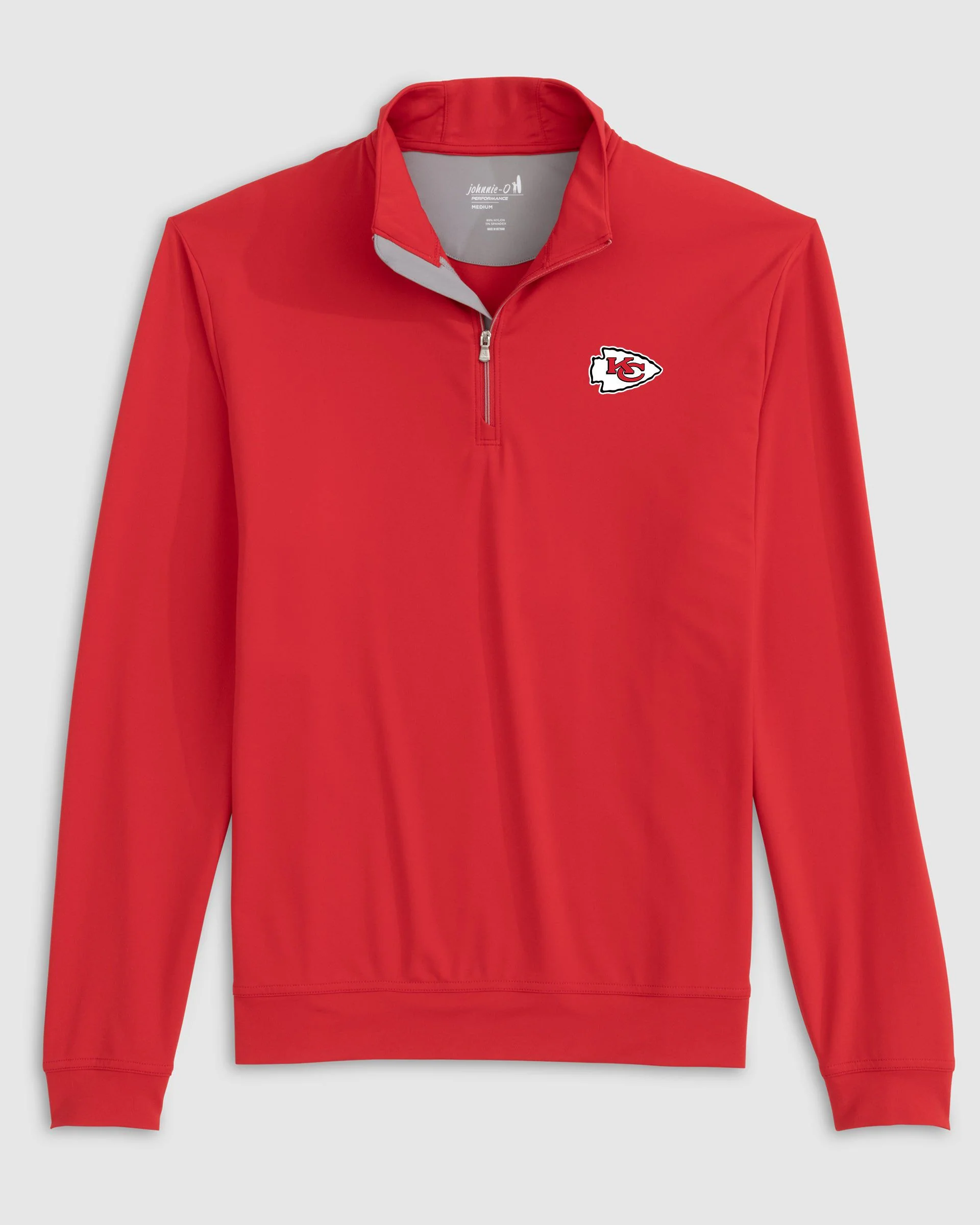 Kansas City Chiefs Motion Performance 1/4 Zip Pullover