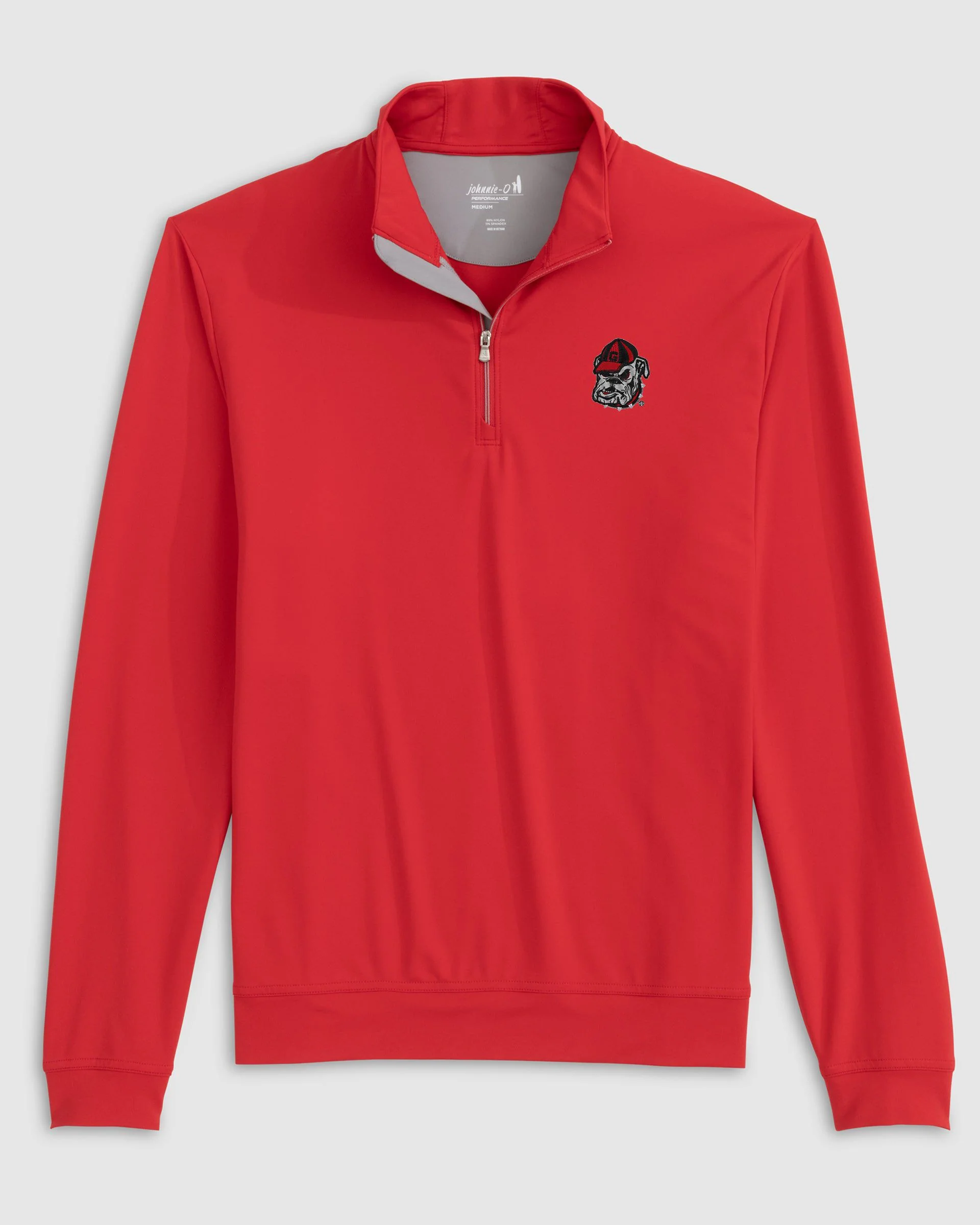 Georgia Motion Performance 1/4 Zip - Bulldog Head Logo - Image 2