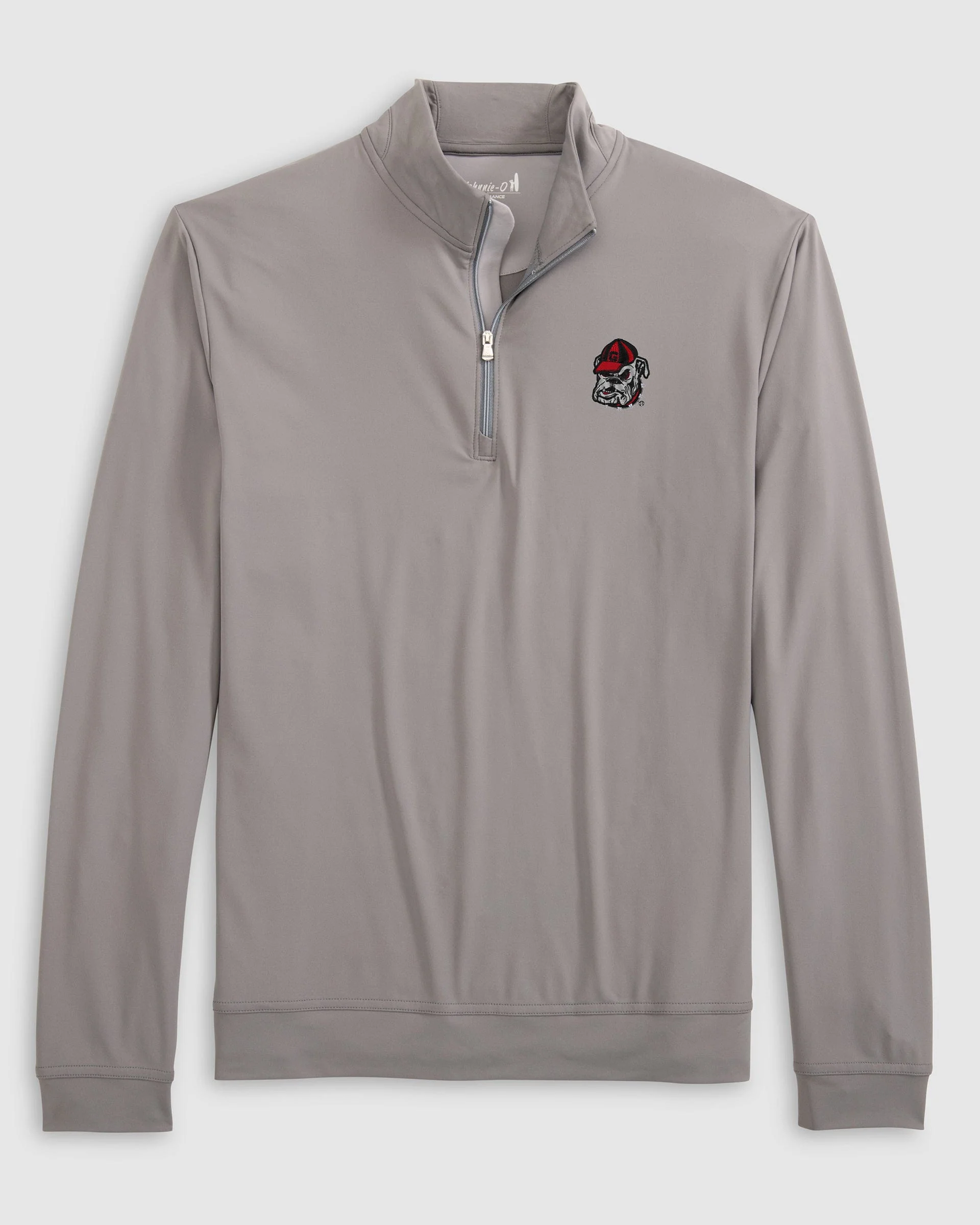 Georgia Motion Performance 1/4 Zip - Bulldog Head Logo - Image 3