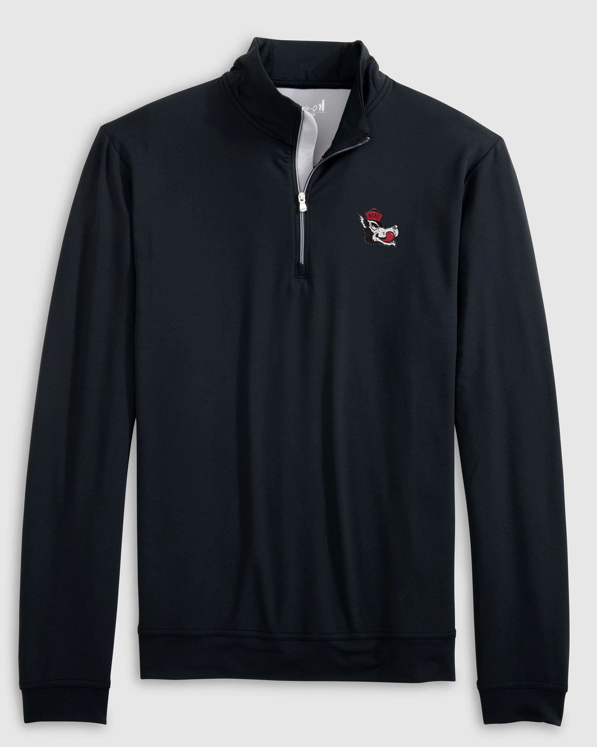 NC State University Motion Performance 1/4 Zip - Vault Logo