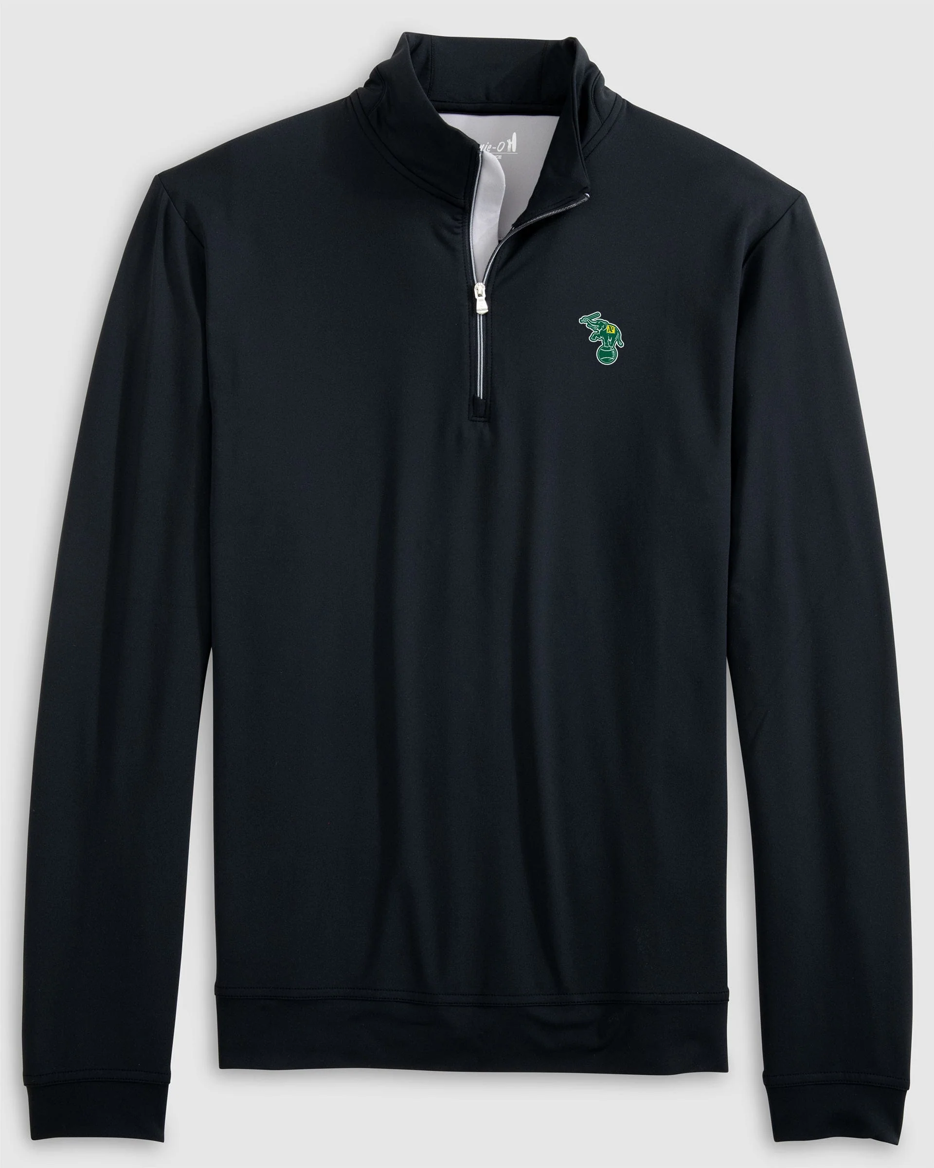 Oakland A's Motion Performance 1/4 Zip - Cooperstown Logo - Image 6