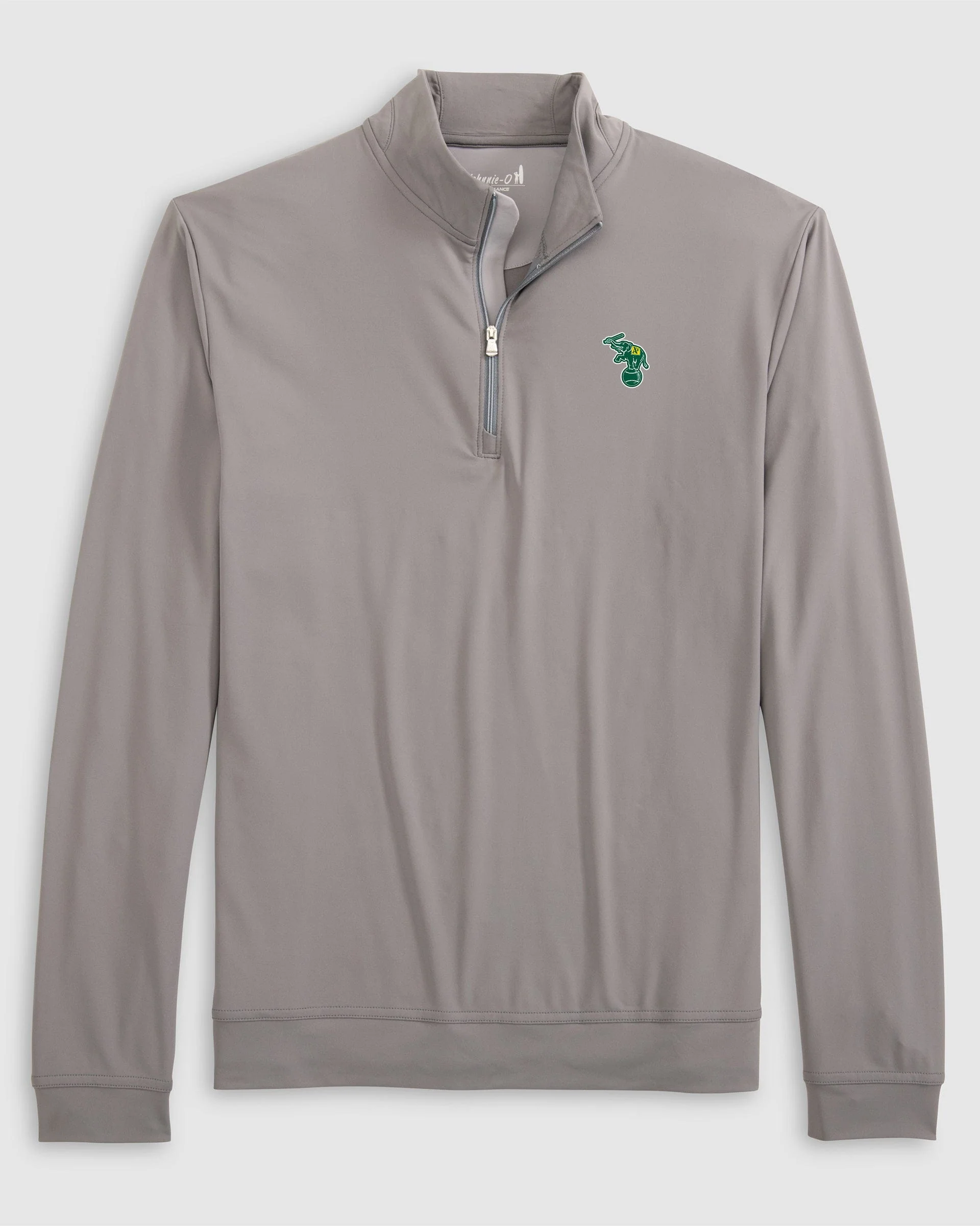 Oakland A's Motion Performance 1/4 Zip - Cooperstown Logo - Image 7