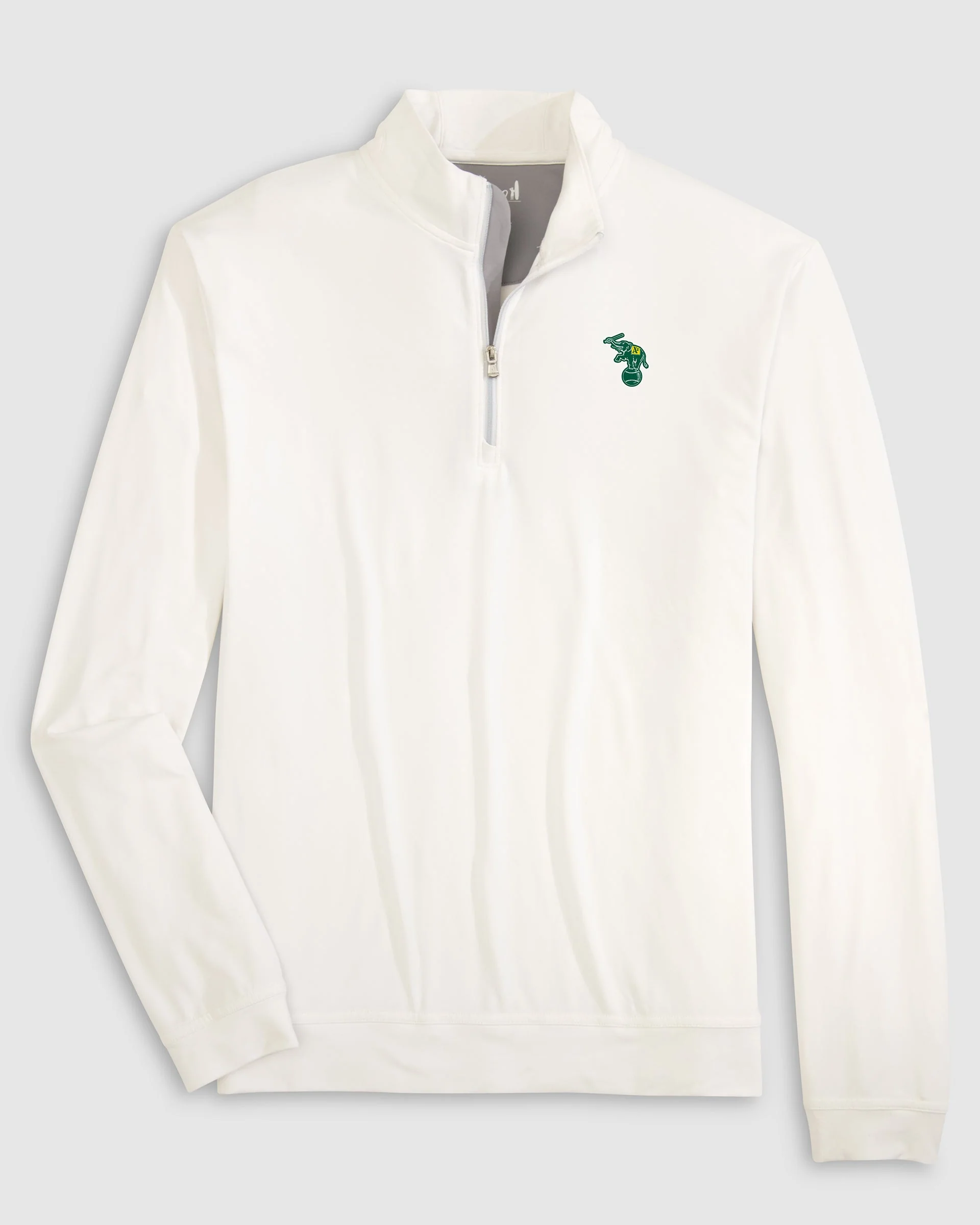 Oakland A's Motion Performance 1/4 Zip - Cooperstown Logo - Image 8