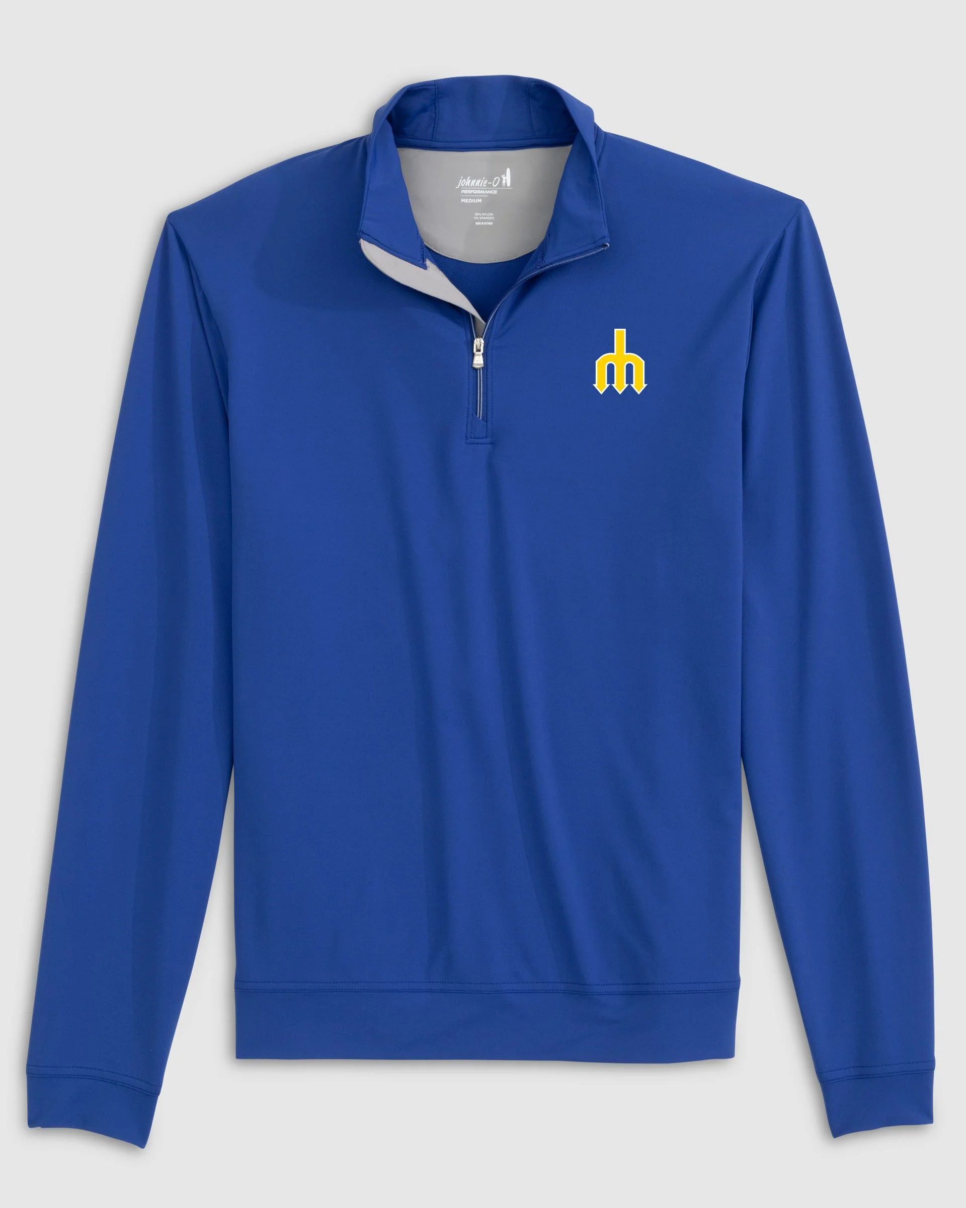Seattle Mariners Motion Performance 1/4 Zip - Cooperstown Logo