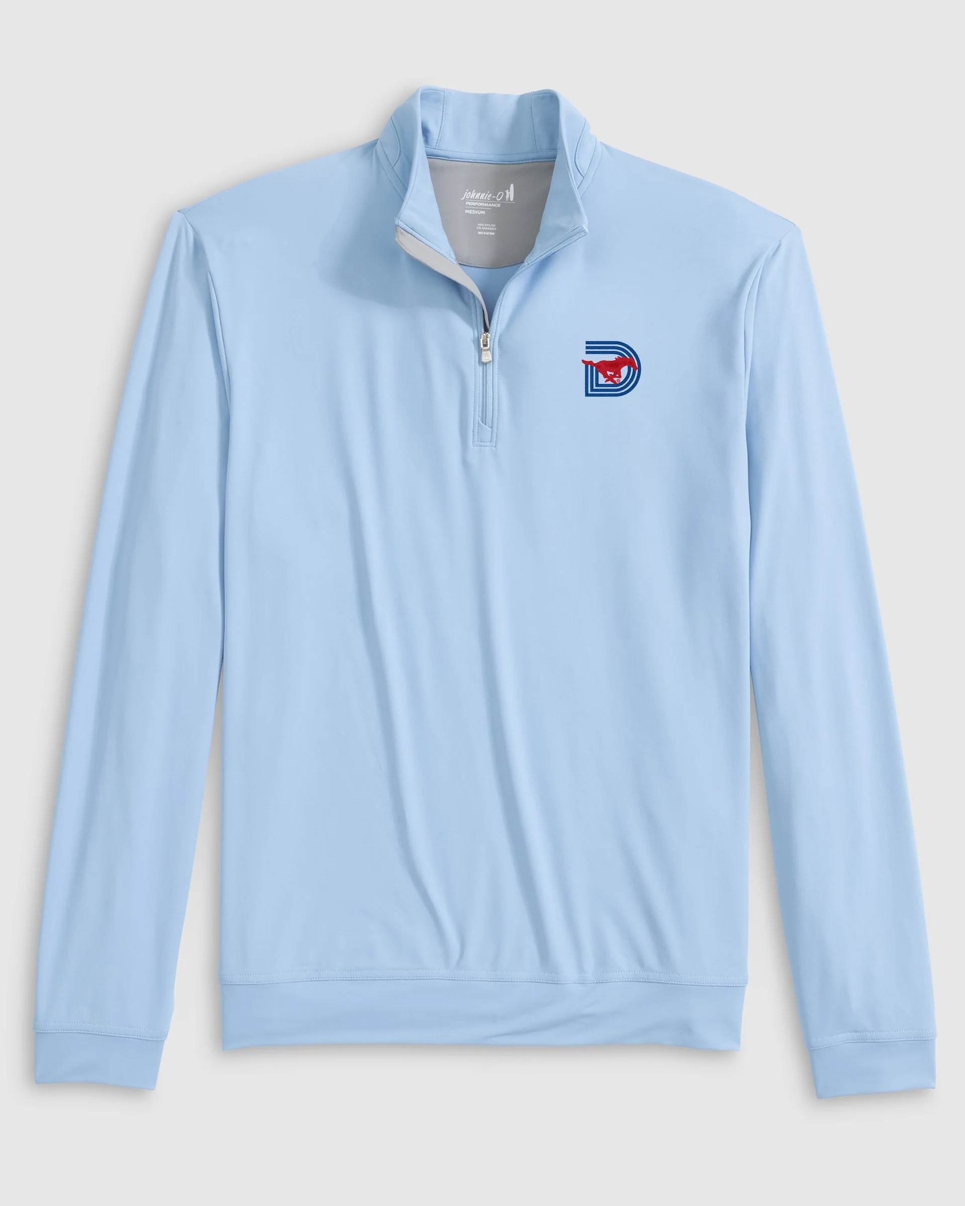 Southern Methodist Motion Performance 1/4 Zip - Triple D Logo - Image 2