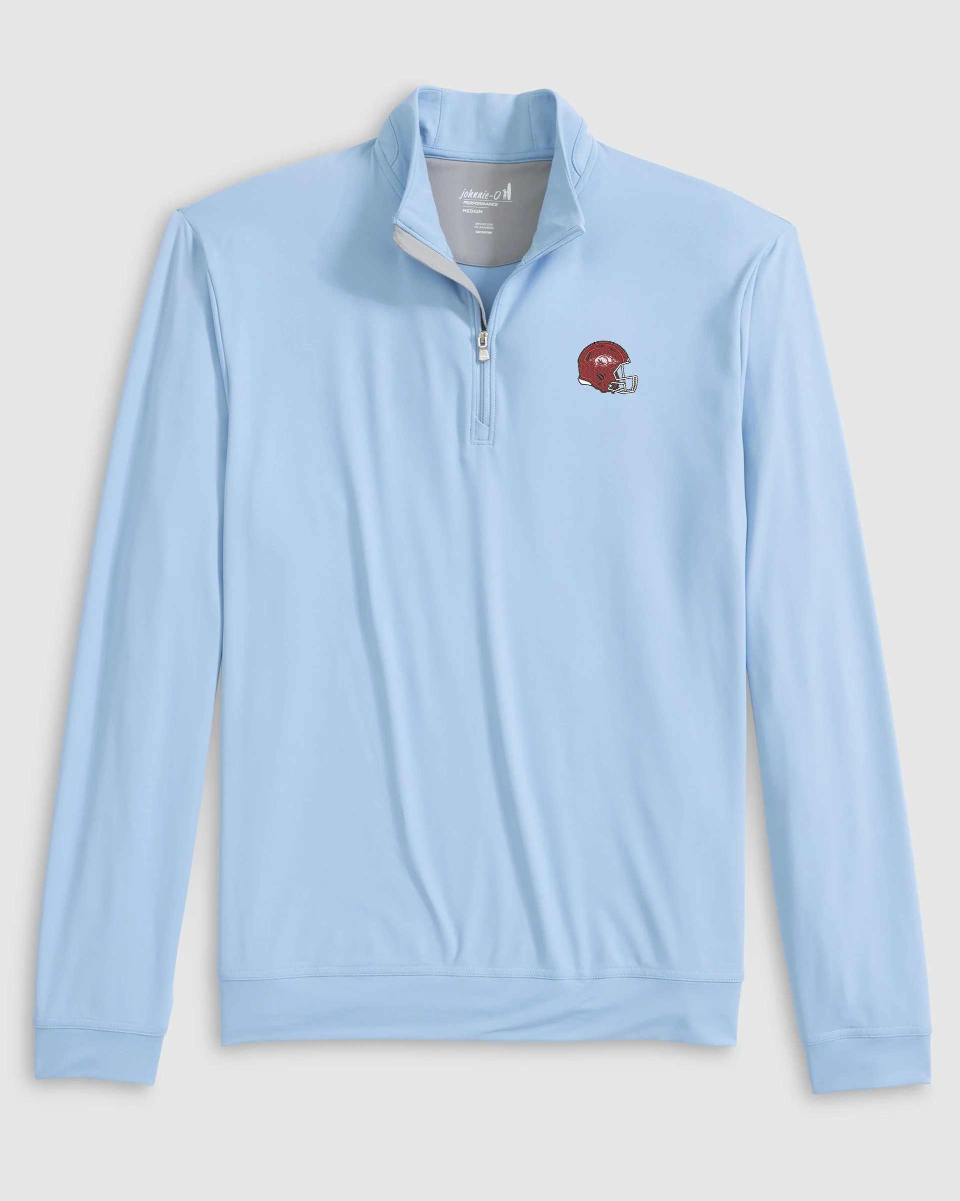 University of Arkansas Motion Performance 1/4 Zip - Helmet Logo - Image 3