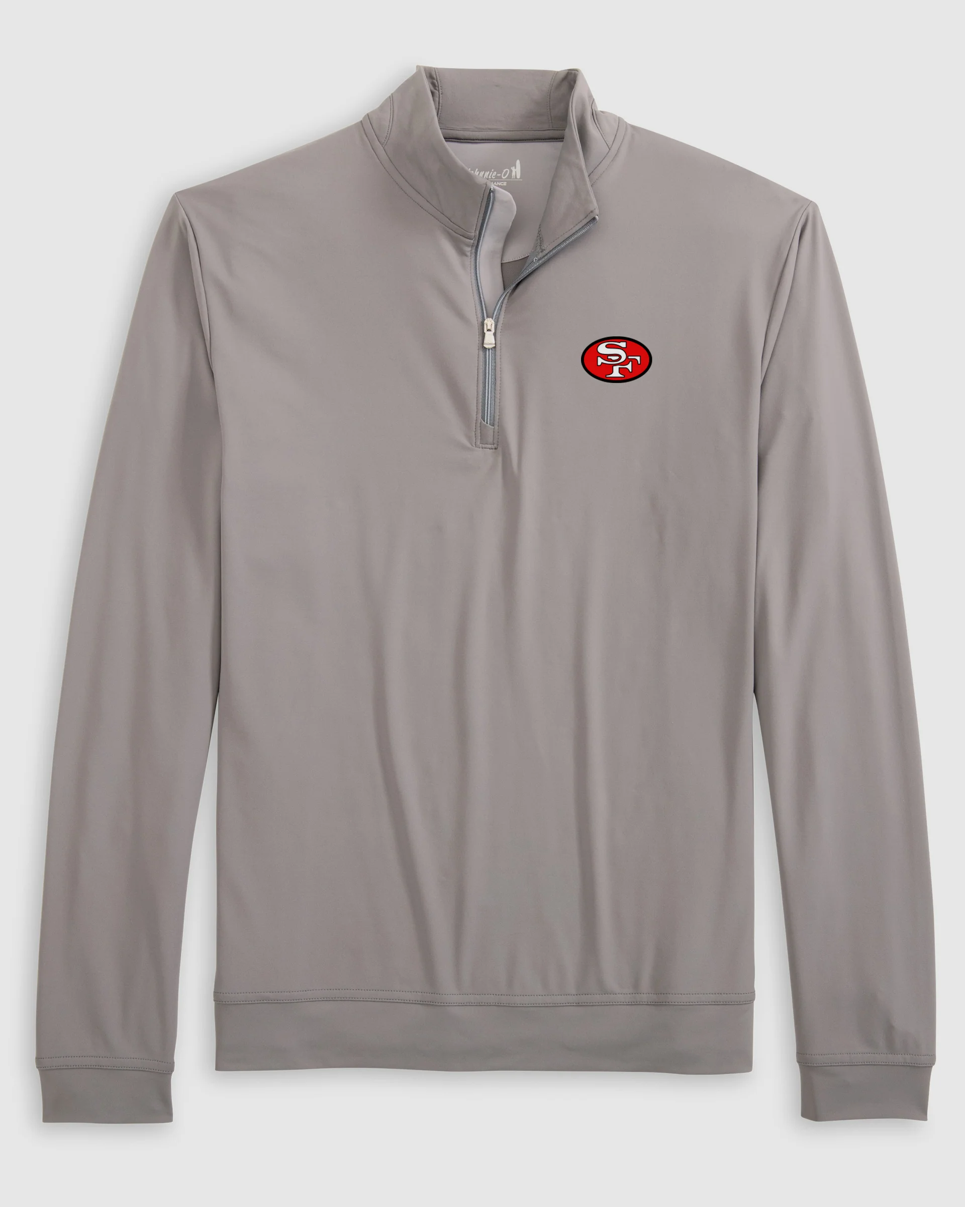 San Francisco 49ers Motion Performance 1/4 Zip Pullover - Classic Logo - Image 3