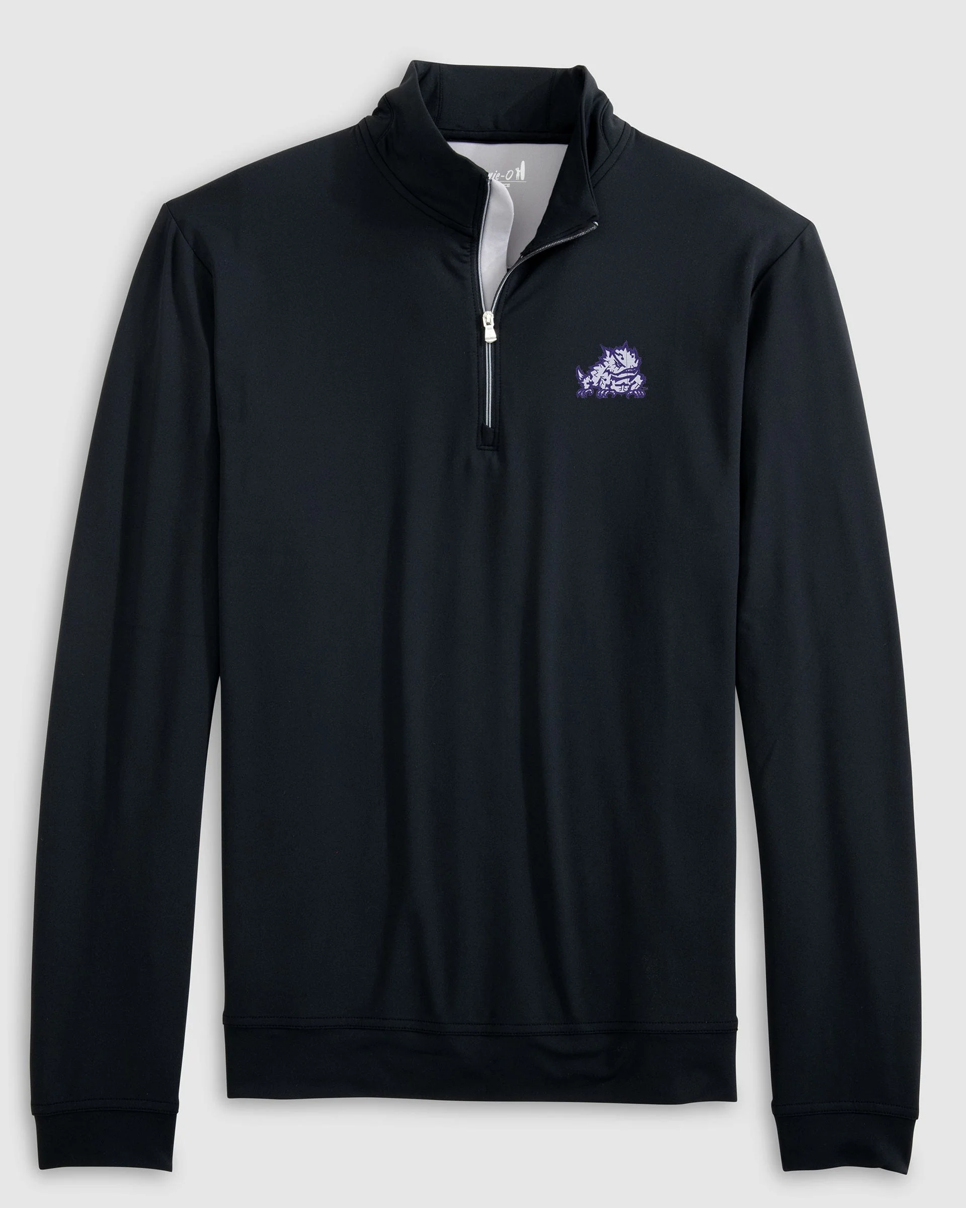 Texas Christian Motion Performance 1/4 Zip - Horned Frog Logo