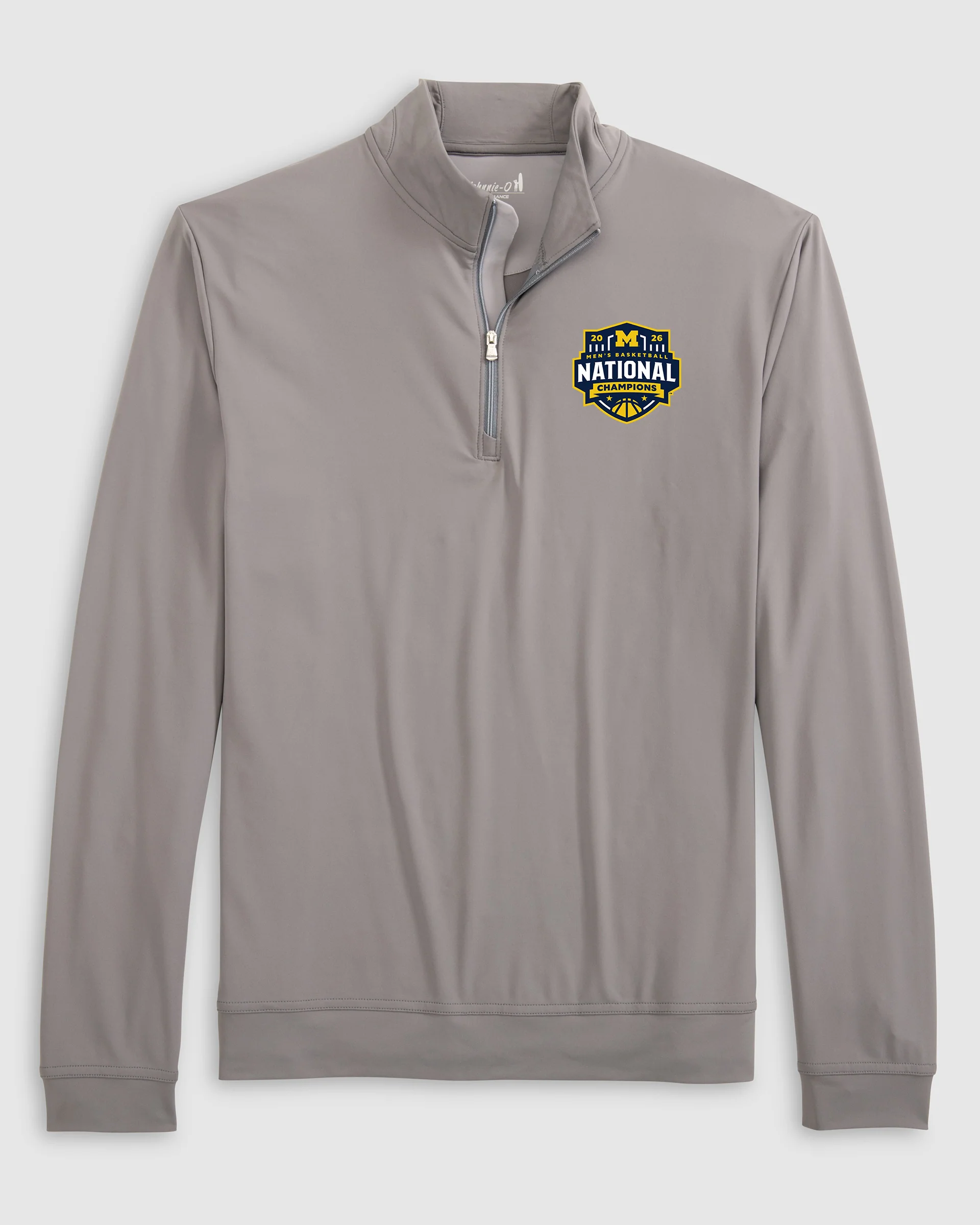 University of Michigan Motion Performance 1/4 Zip Pullover - 2026 Men's College Basketball Champions Logo - Image 2