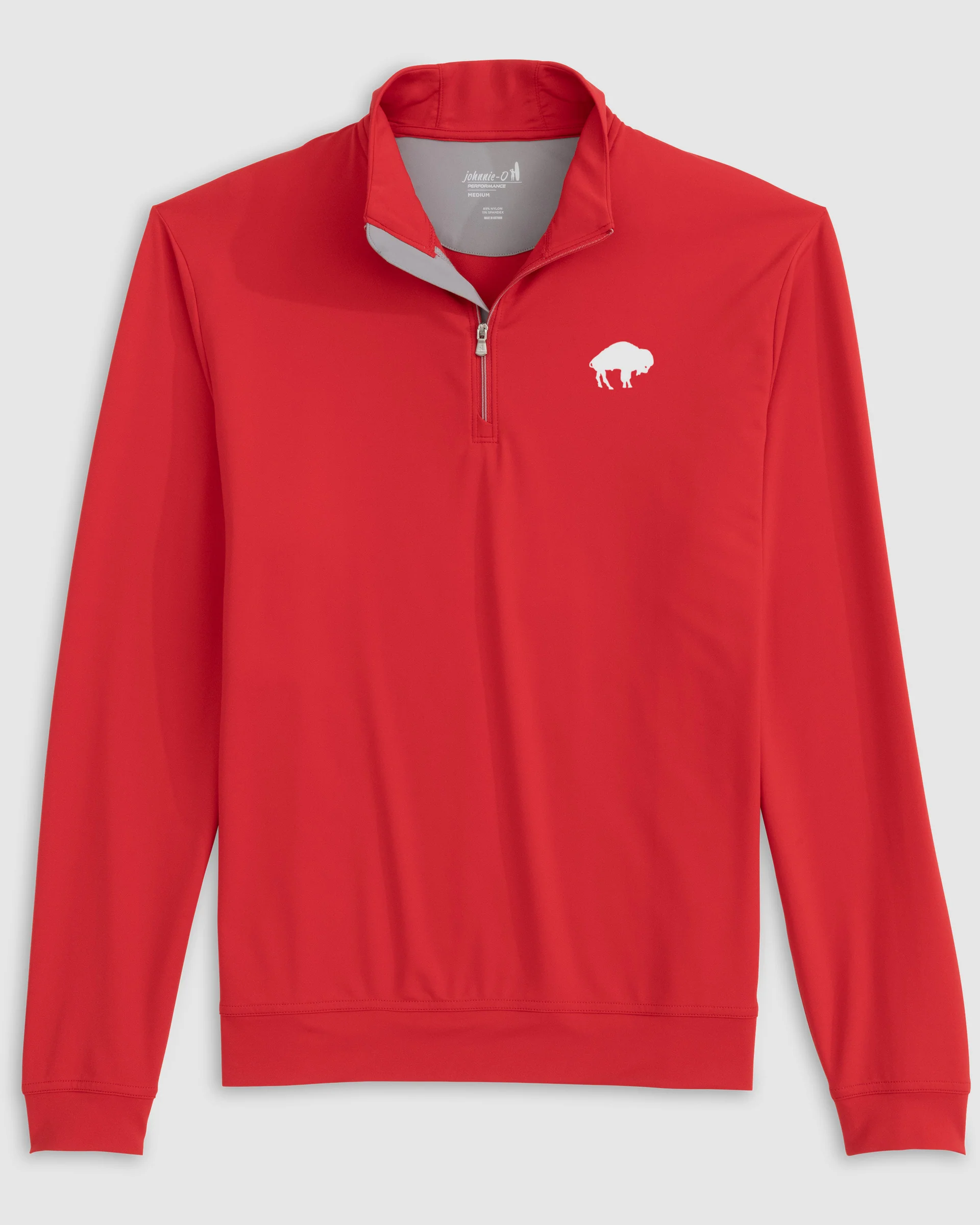 Buffalo Bills Motion Performance 1/4 Zip Pullover - Classic Logo - Image 2