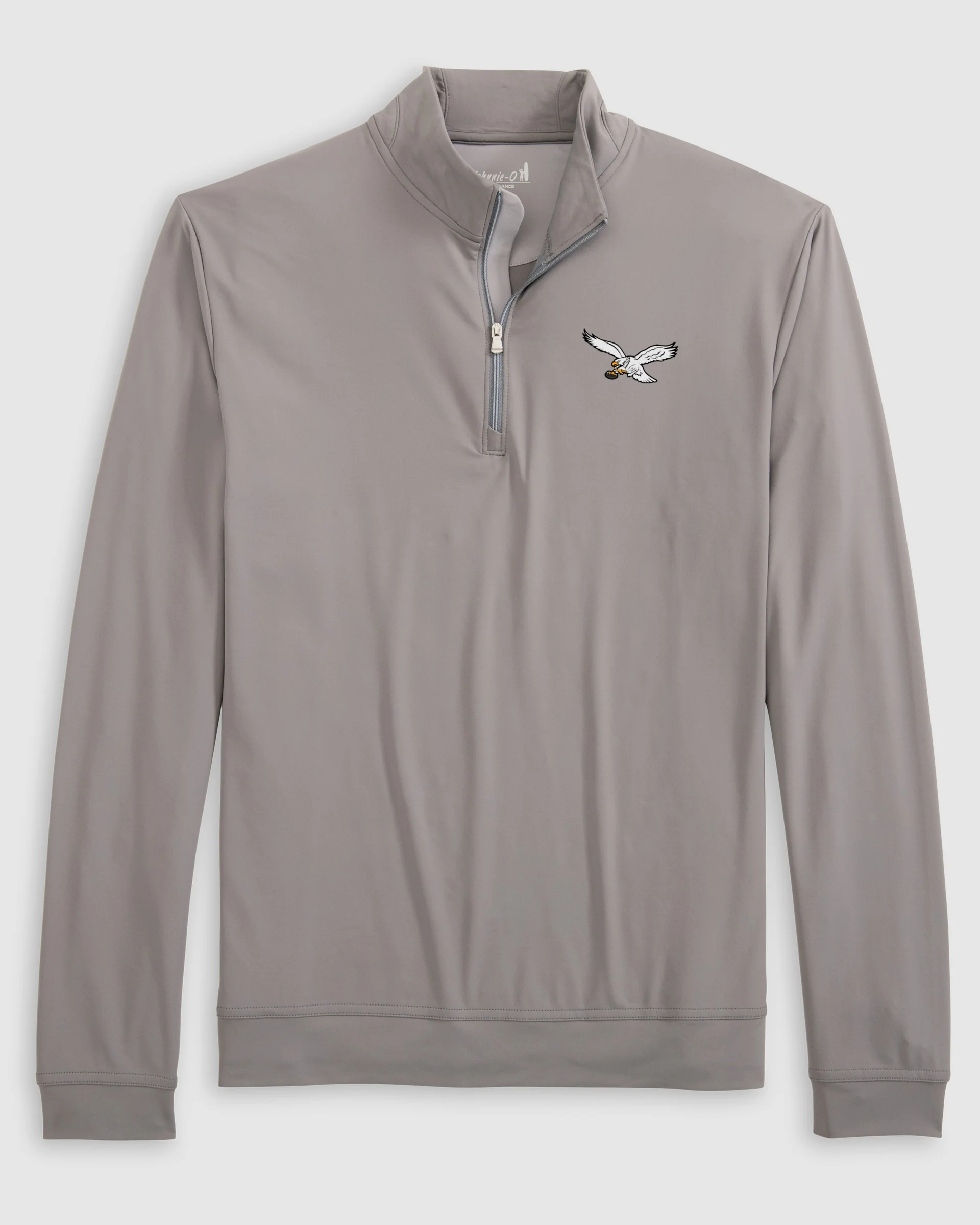 Philadelphia Eagles Motion Performance 1/4 Zip Pullover - Classic Logo - Image 3