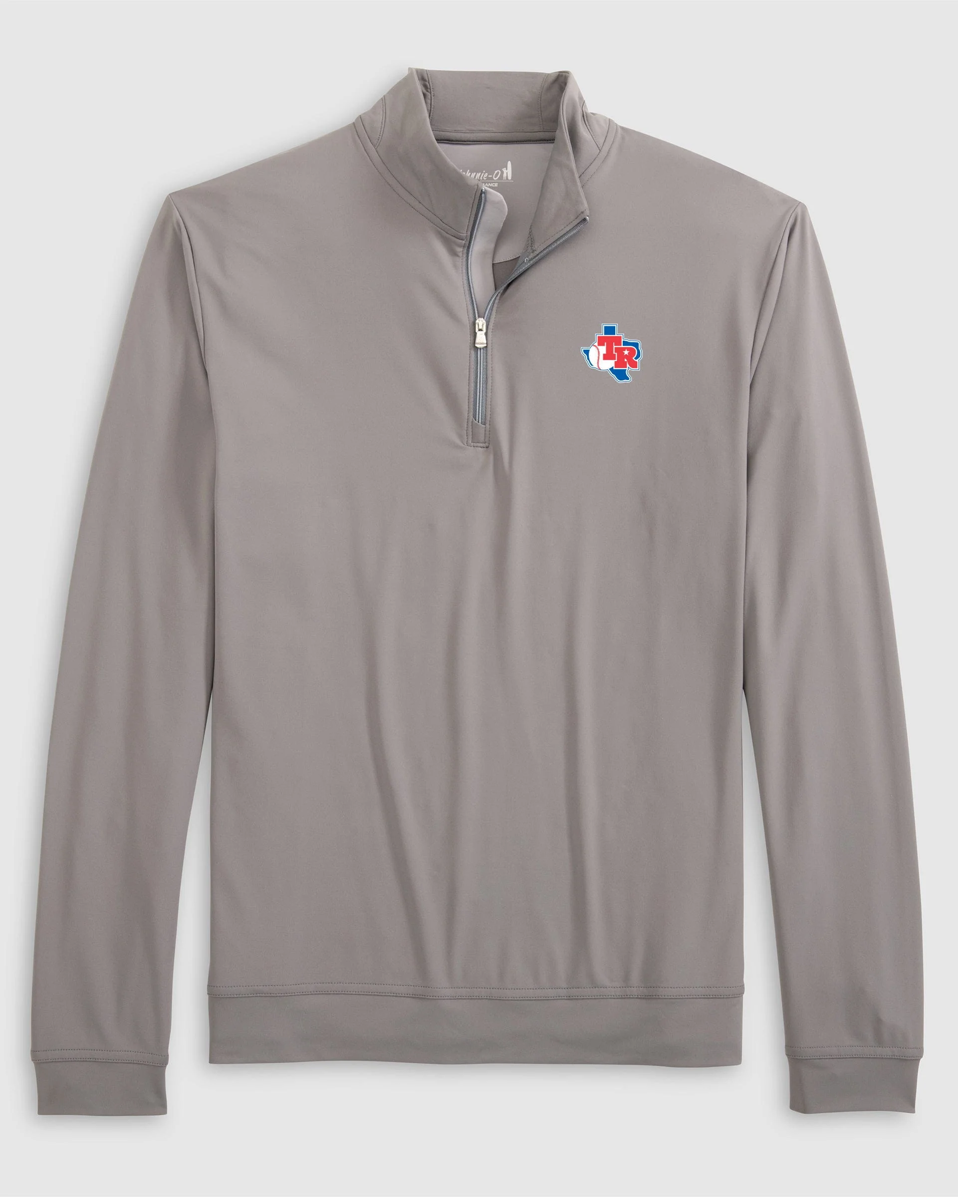 Texas Rangers Motion Performance 1/4 Zip - Cooperstown Logo - Image 2