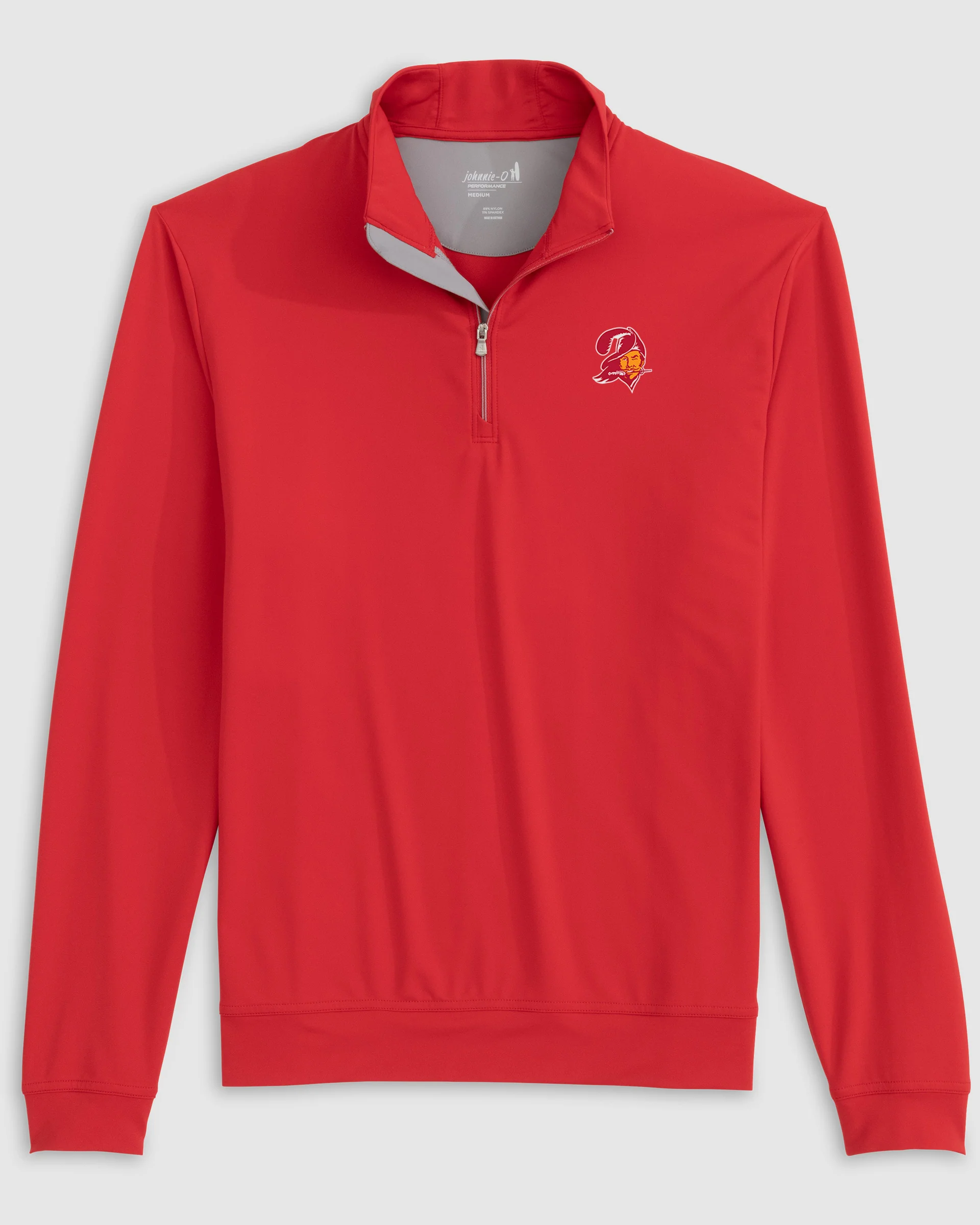 Tampa Bay Buccaneers Motion Performance 1/4 Zip Pullover - Classic Logo - Image 3