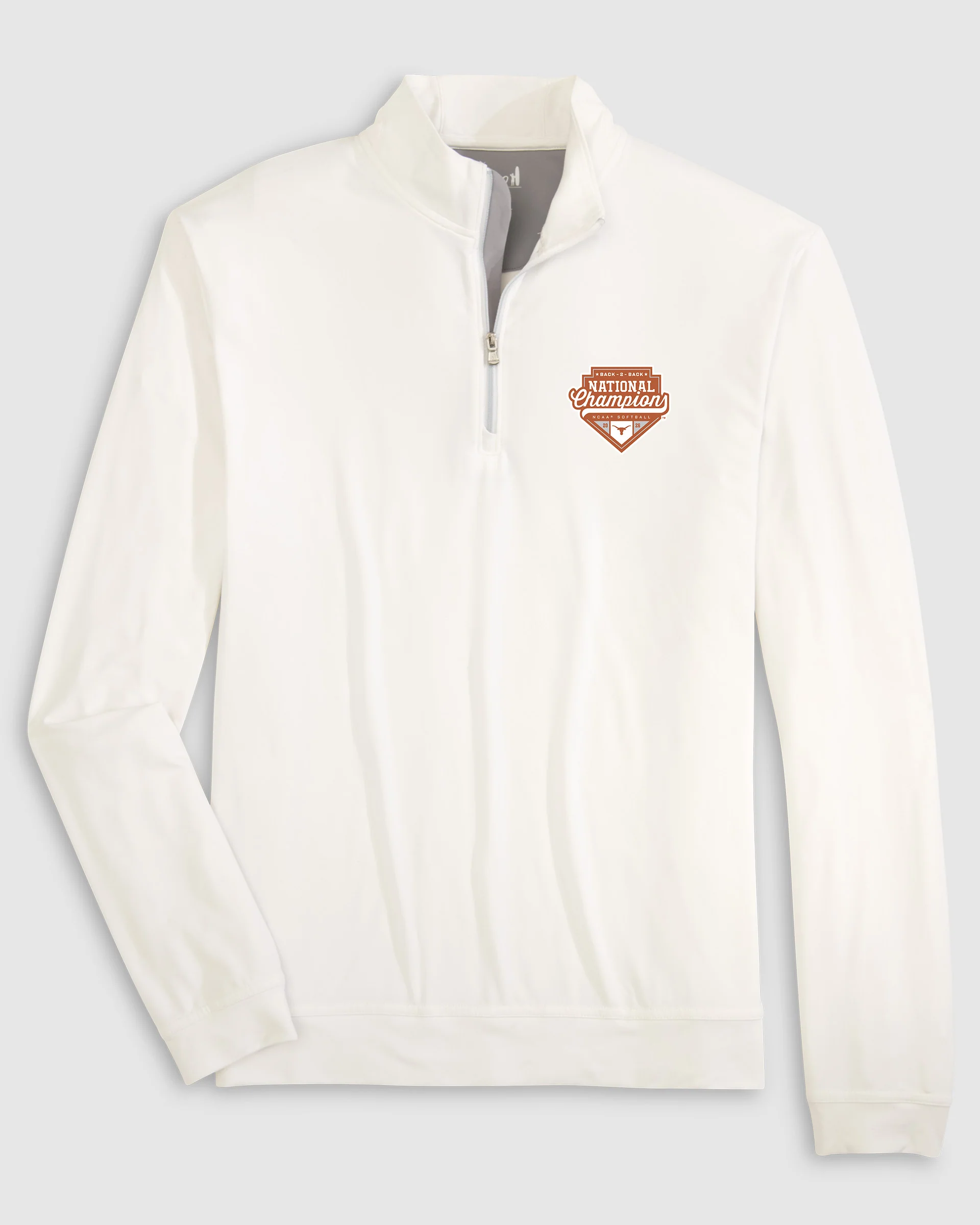 University of Texas Motion Performance 1/4 Zip Pullover - Women's College World Series Championship Logo - Image 2