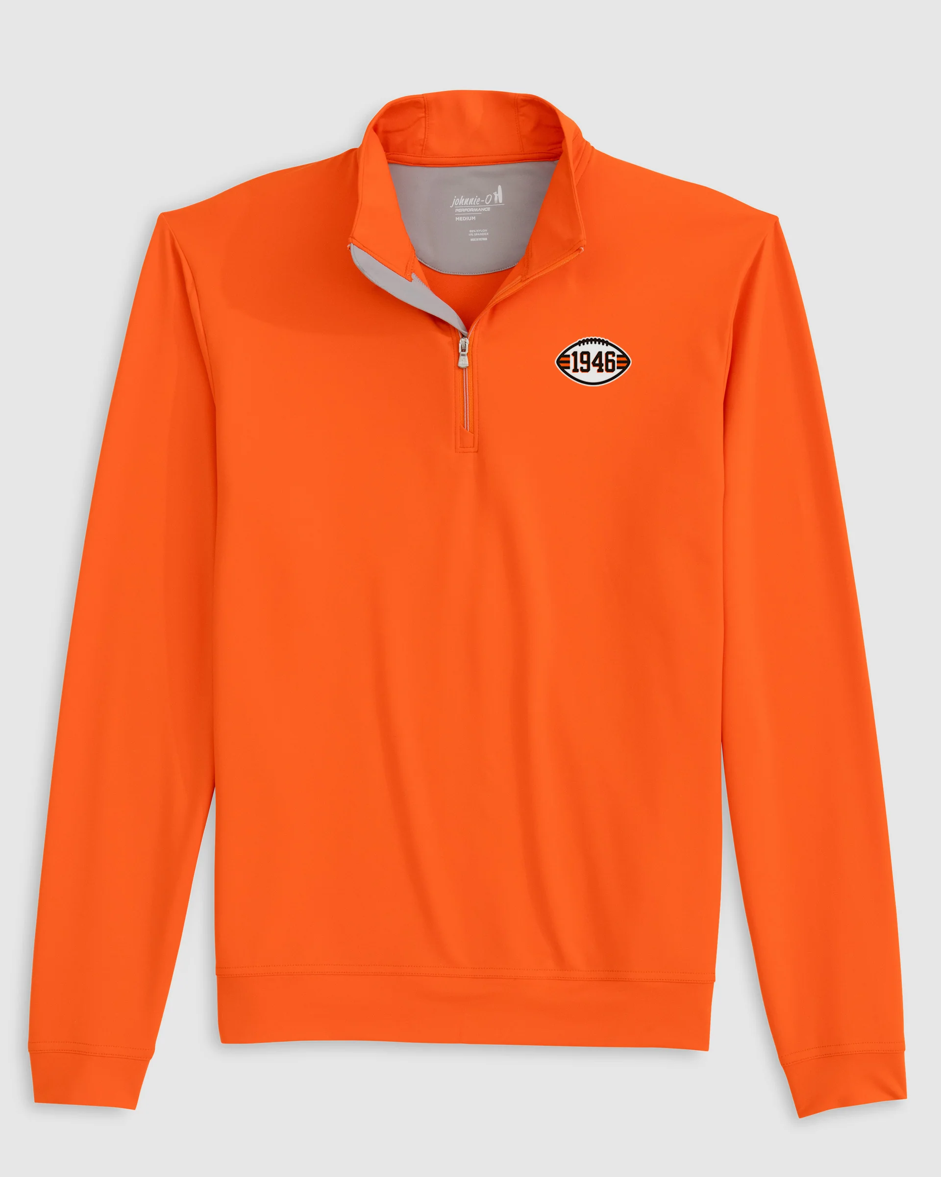 Cleveland Browns Motion Performance 1/4 Zip Pullover - Classic 1946 Logo