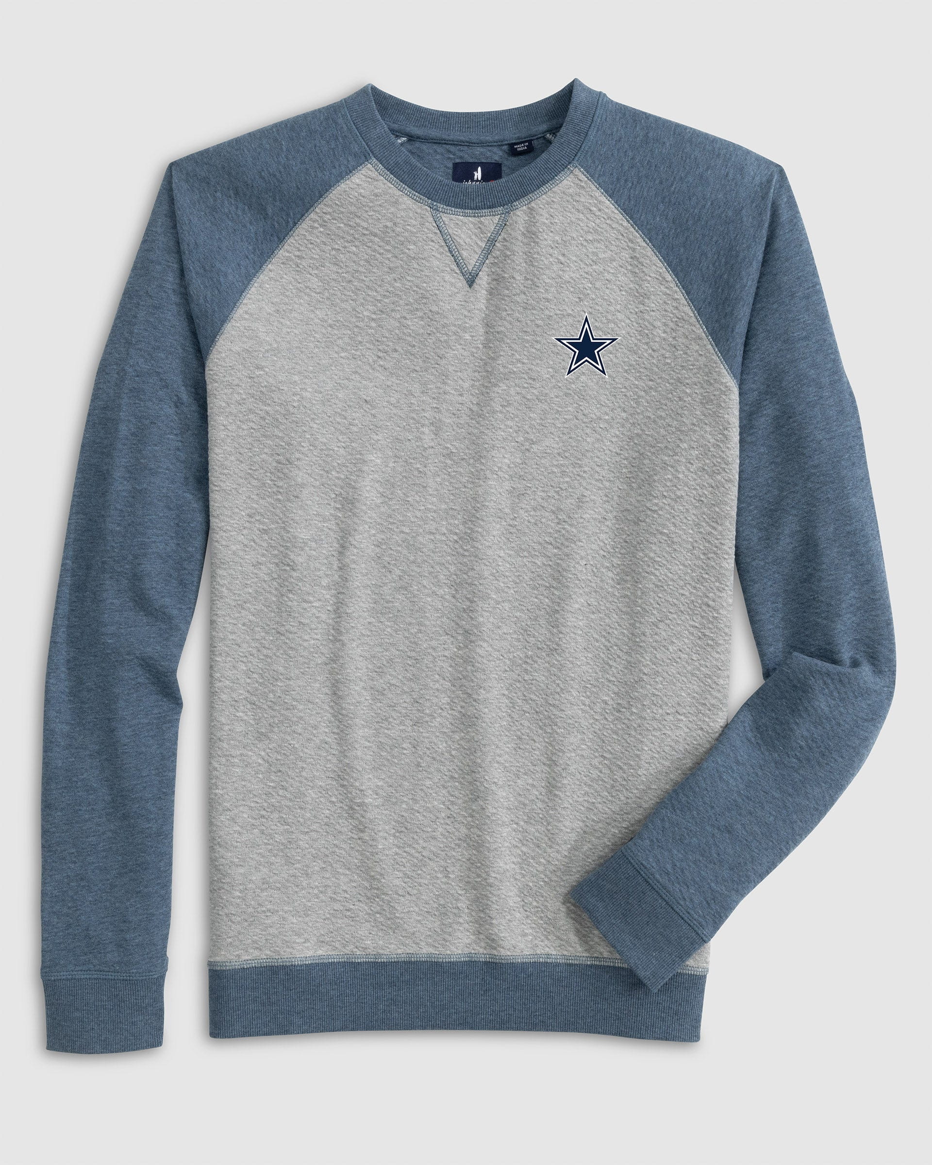 Dallas Cowboys Weyburn Lakewave Baseball Sweatshirt
