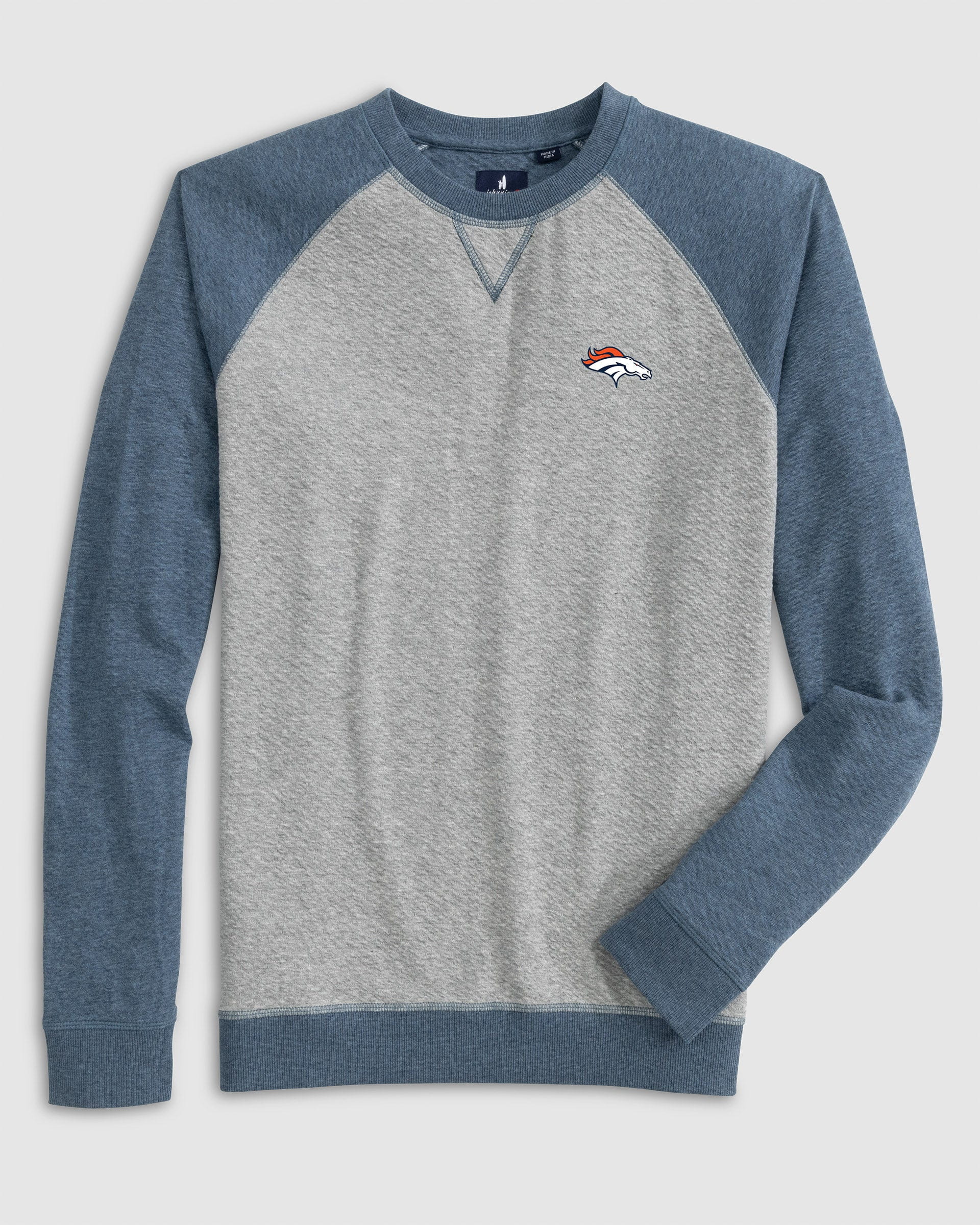 Denver Broncos Weyburn Lakewave Baseball Sweatshirt