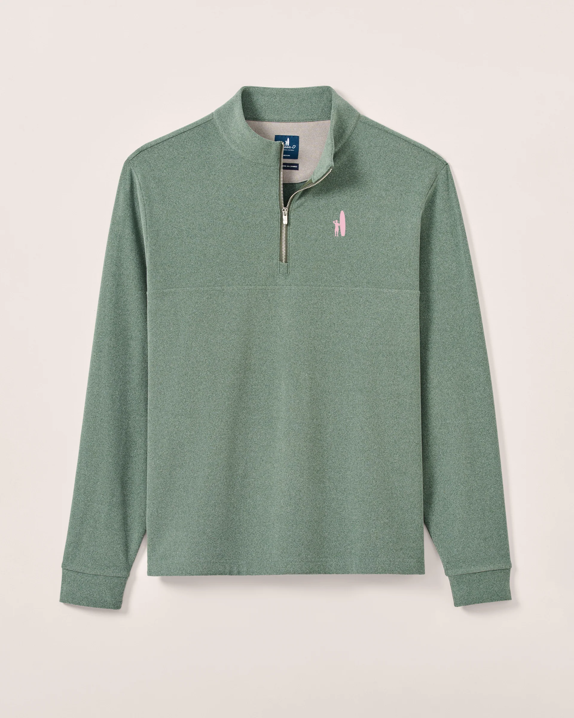Custom Surfer Logo Mikey Performance 1/4 Zip Pullover - Image 4